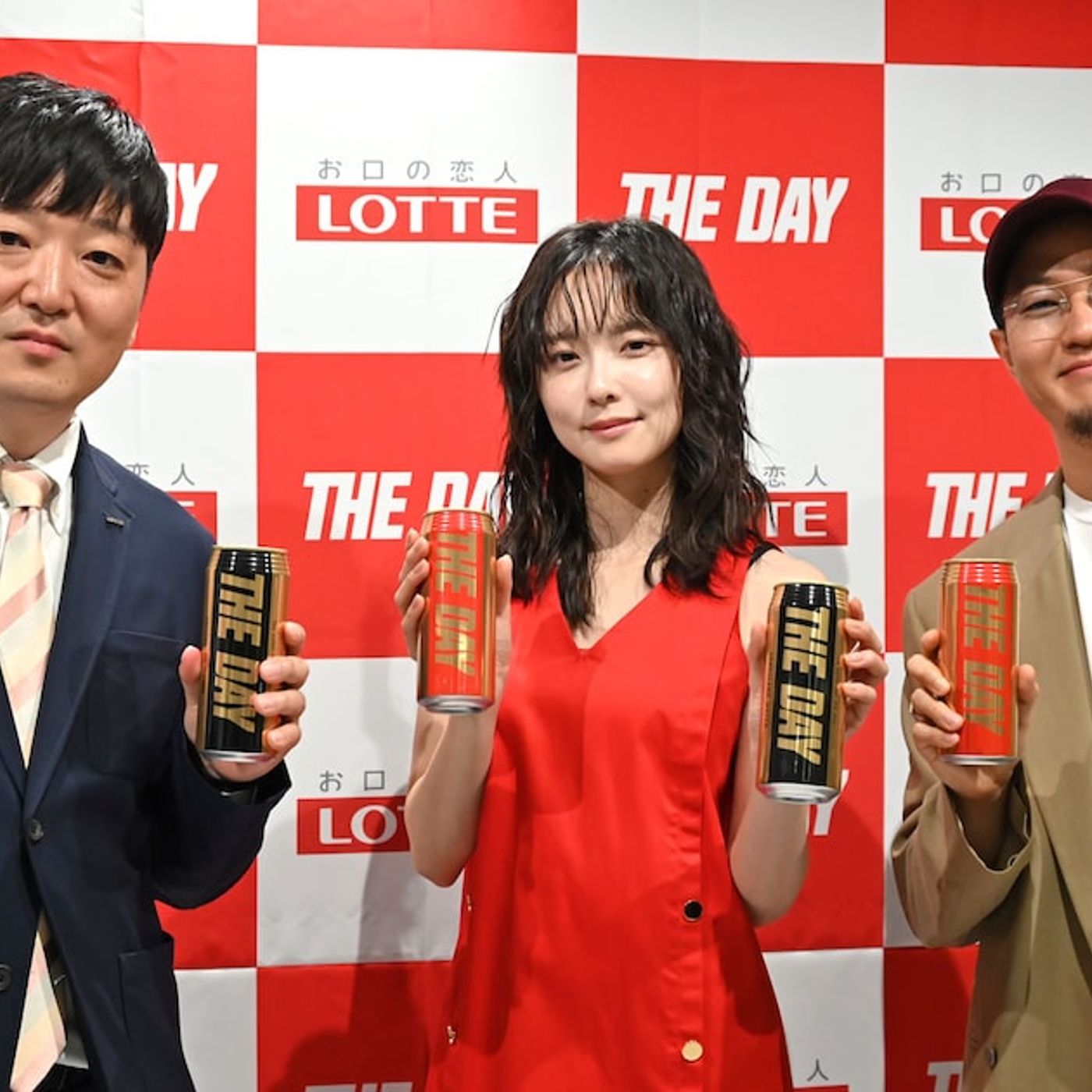 Dos MonosのTaiTanがロッテとコラボ開発した水「THE DAY」新章突入、ウェブCMに加藤小夏出演（会見レポート / 動画あり / 写真14枚） - 音楽ナタリー episode artwork