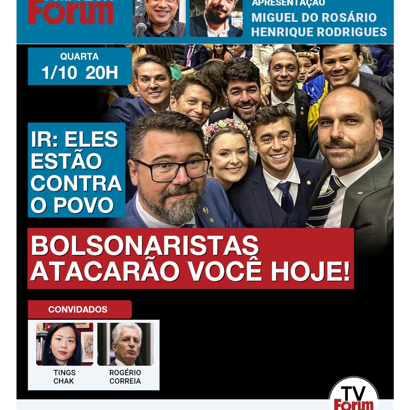 Bolsonaristas sabotarão isenção de IR na Câmara | Flotilha raptada por Israel | Vitória do Governo episode artwork