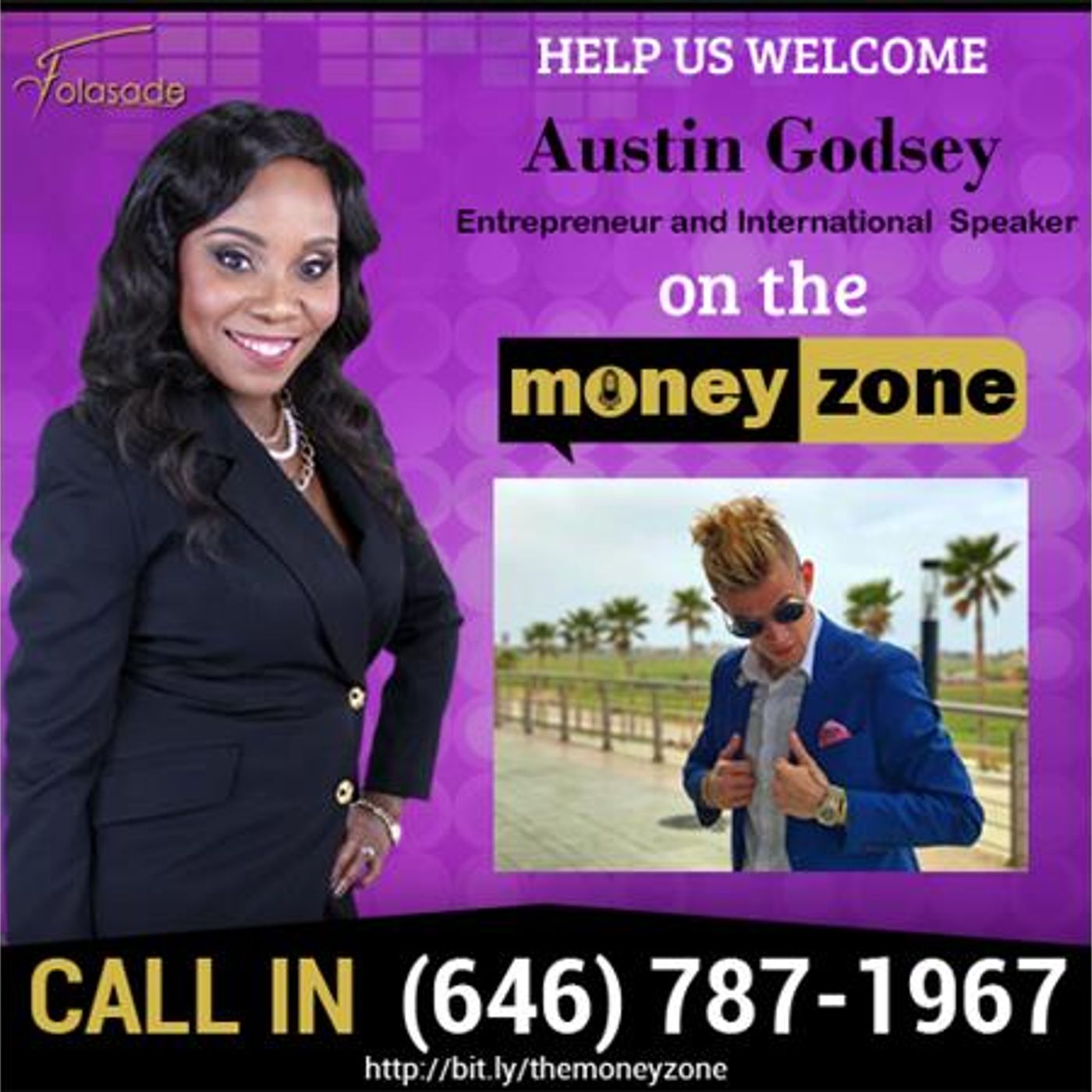 Episode #32 The Money Zone with Folasade "Special guest Austin Godsey" episode artwork