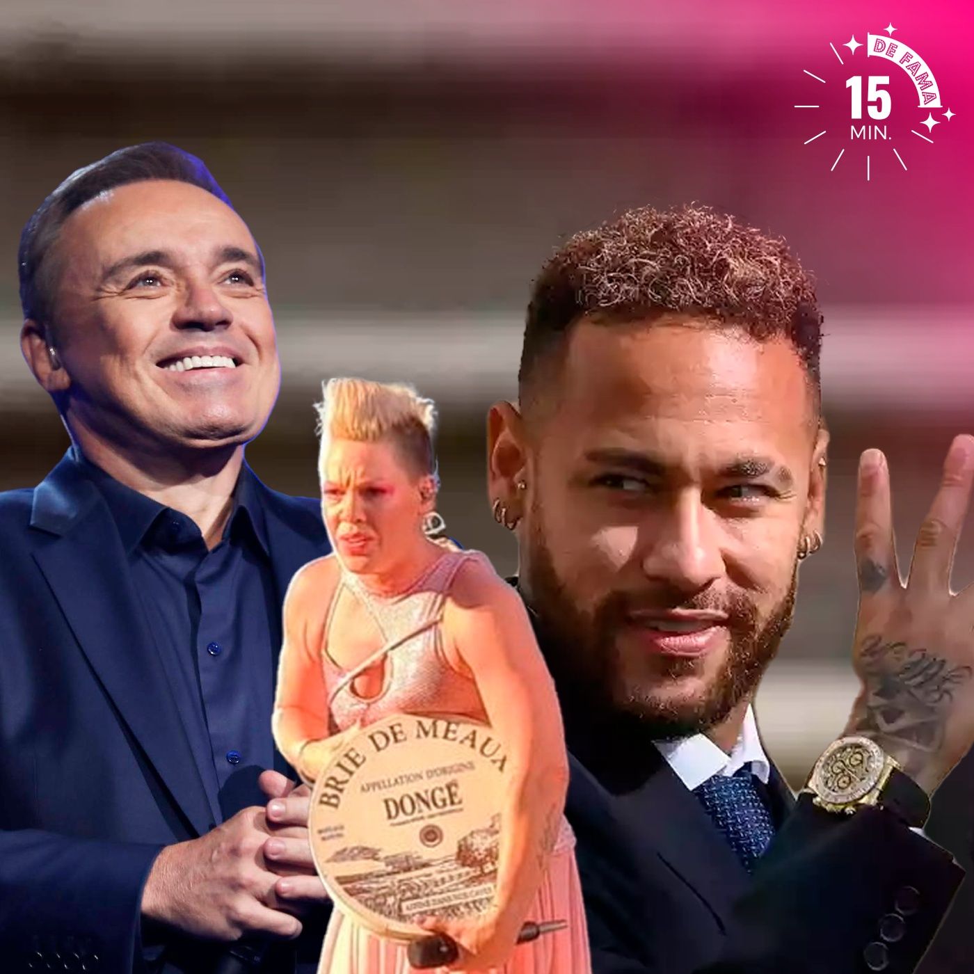 As bizarrices de Neymar, a Pink e o Queijo, e, (do nada!) mais um filho do Gugu?