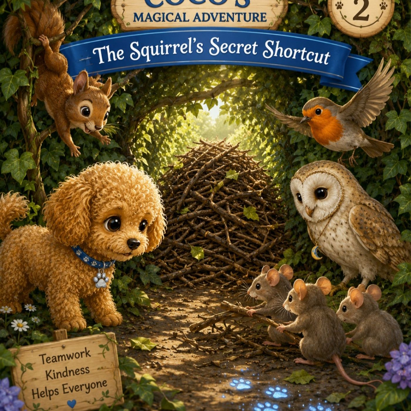 Coco's Magical Adventures - Chapter 2 - The Squirrel’s Secret Shortcut