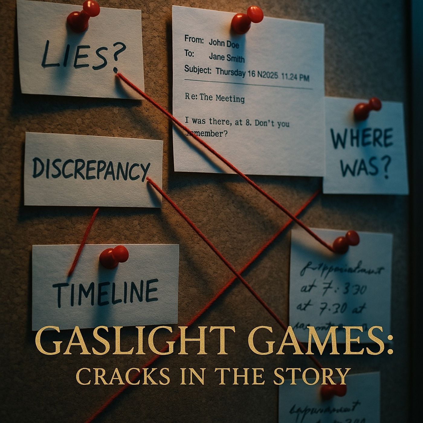 Gaslight Games: Cracks in the Story — Unveiling Emotional Coercion in True Crime Tactics