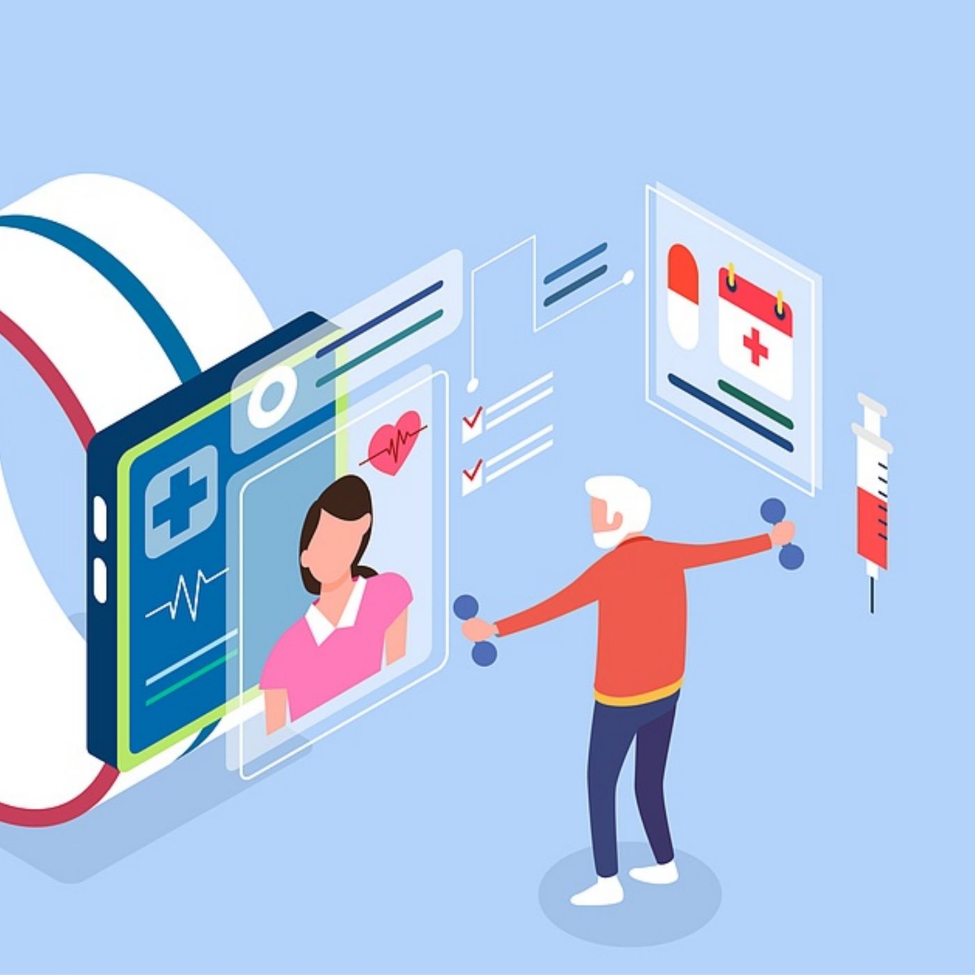 Devices and services for smart elderly care