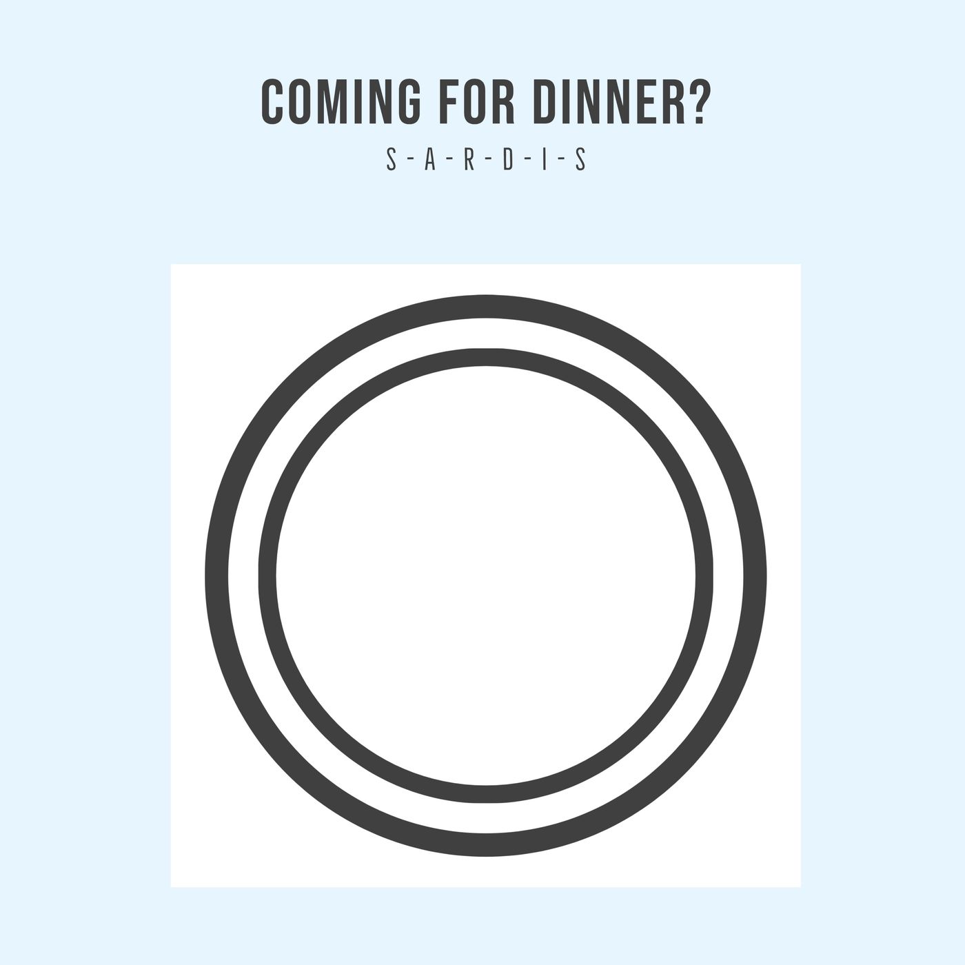 Coming Home for Dinner?
