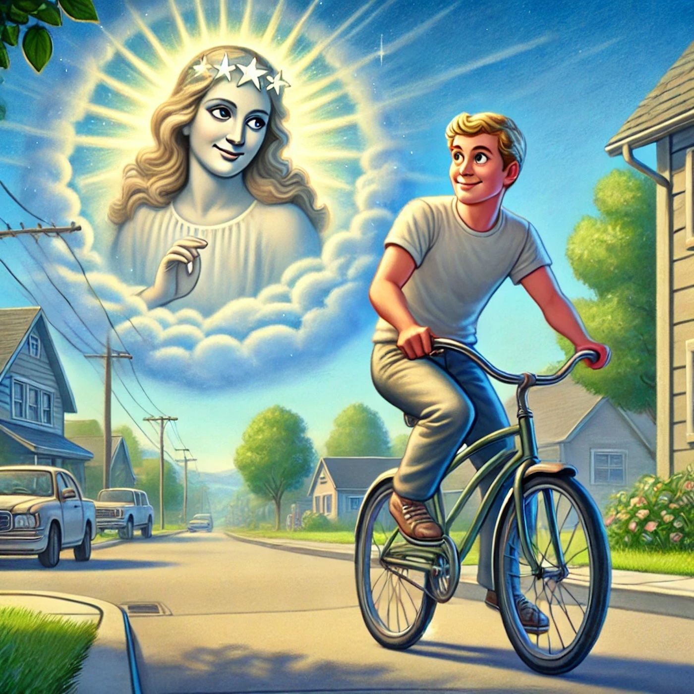 "I asked God for a bike, but I know God doesn’t work that way. So I stole a bike and asked for forgiveness." episode artwork
