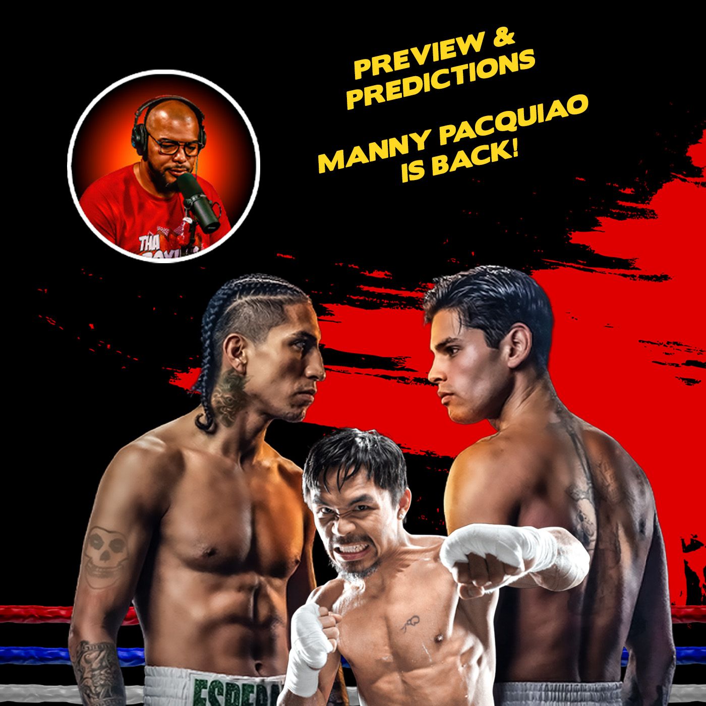 ☎️Mario Barrios vs Ryan Garcia Preview + Manny Pacquiao vs Provodnikov Announcement❗️