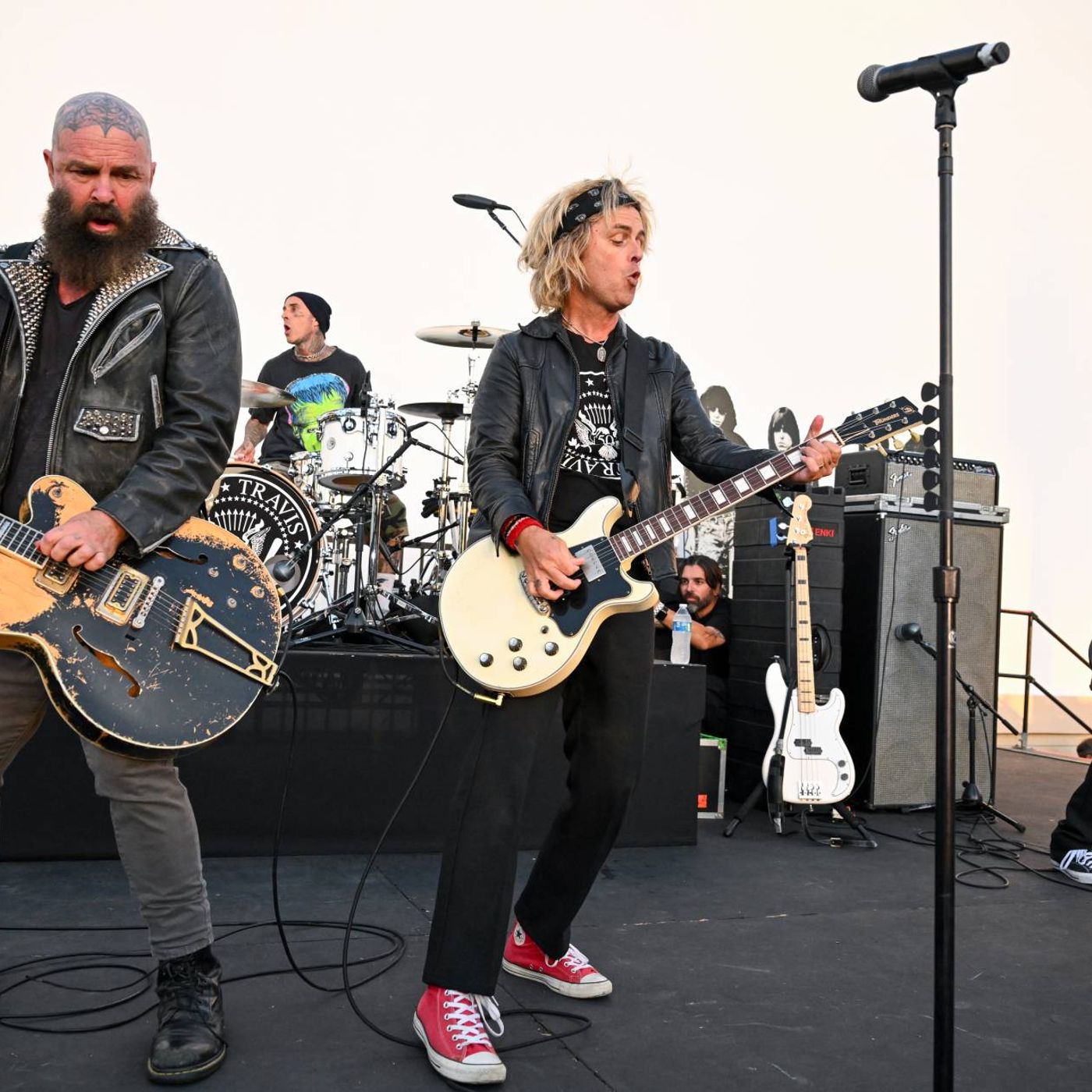 Watch Green Day’s Billie Joe Armstrong, Blink-182’s Travis Barker and more lead all-star Ramones tribute band The Cretin Family for official episode artwork