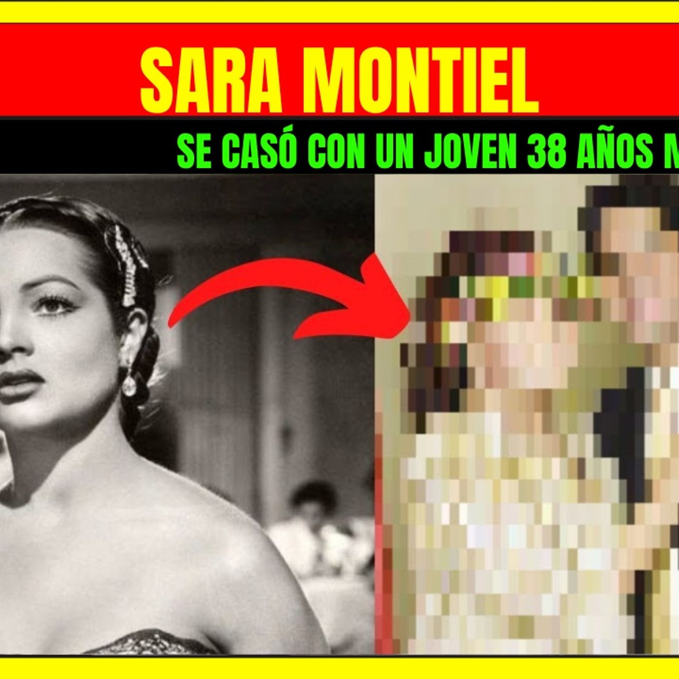 ⭐️Querida ACTRIZ del Cine de Oro se casó con un joven 38 años menor que ella⭐️