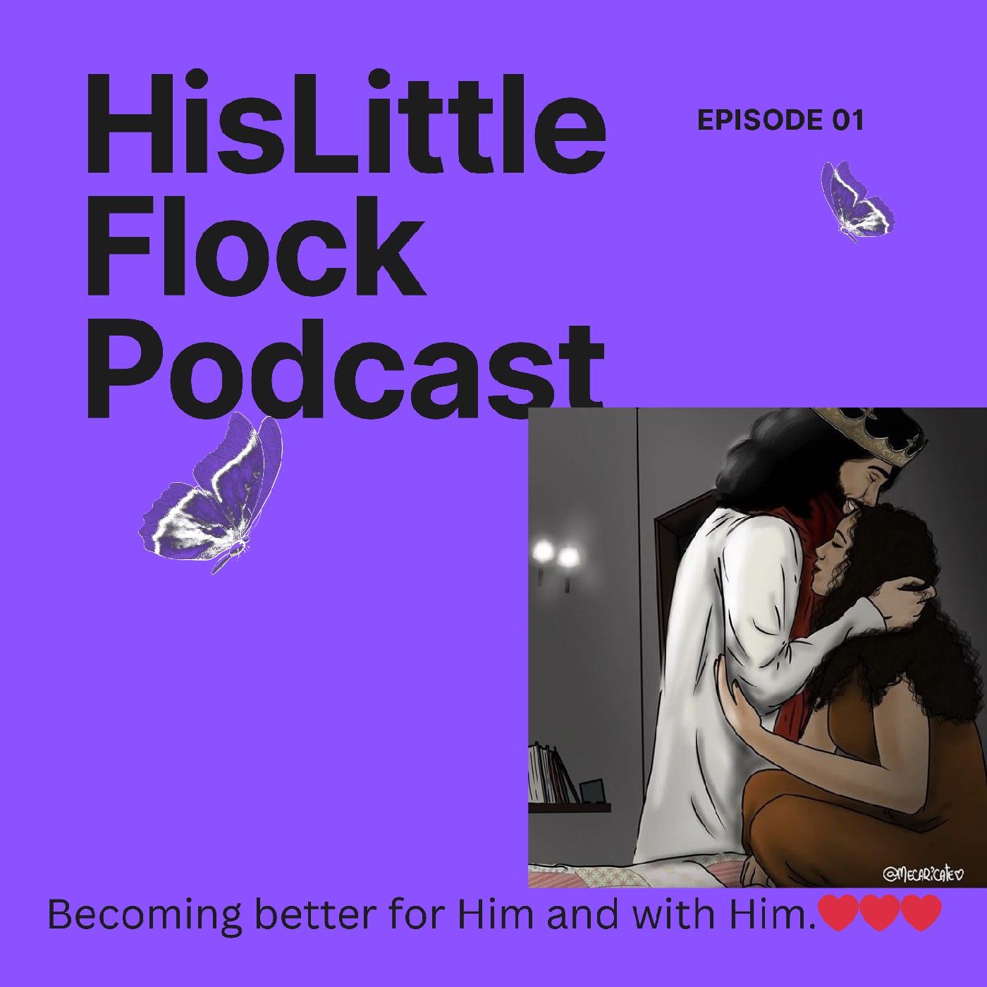 Hislittleflock podcast. podcast artwork