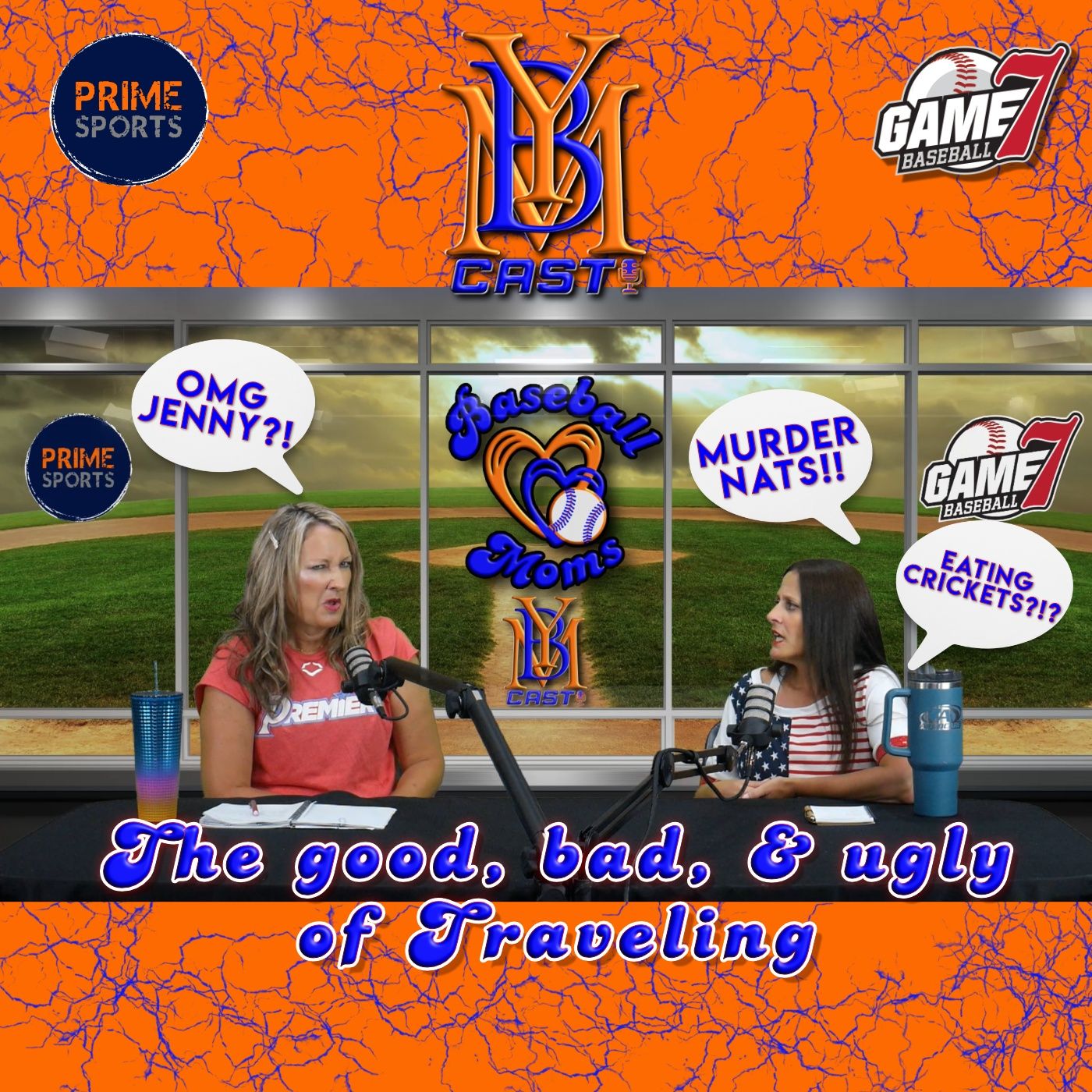 Baseball Moms | The Good, Bad, & Ugly of Traveling | YBMcast episode artwork