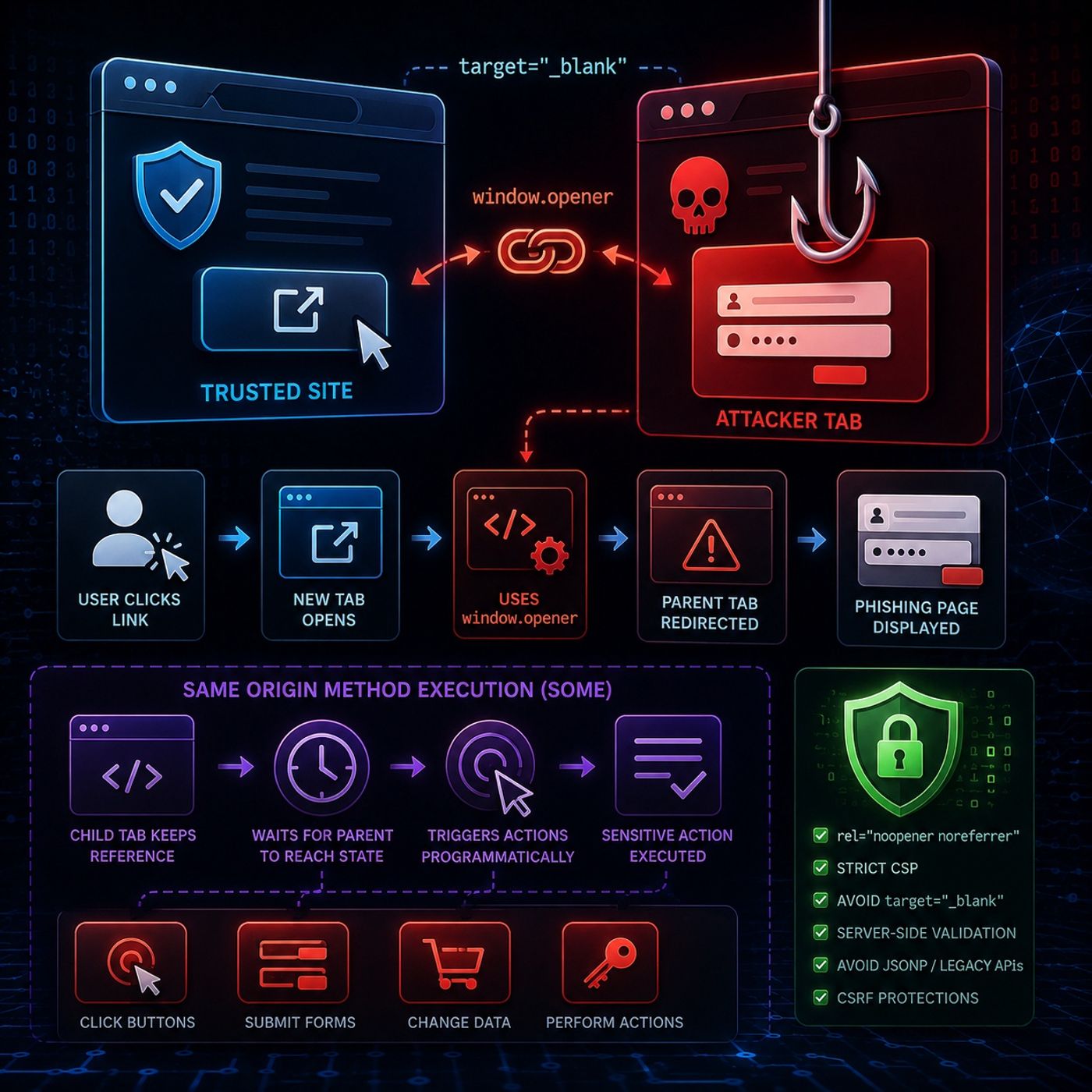 Course 38 - Web Security Known Web Attacks | Episode 4: From Phishing to Reverse Clickjacking