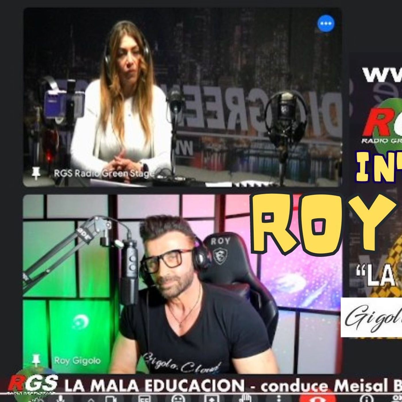 Interviste e dirette di Roy Gigolo
