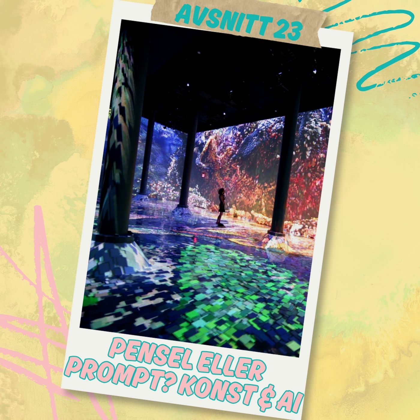 Avsnitt 23 - Pensel eller prompt? Konst & AI episode artwork