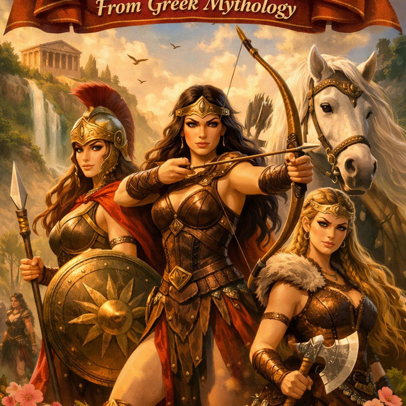 EPISODE 45: The Amazons from greek Mythology. episode artwork