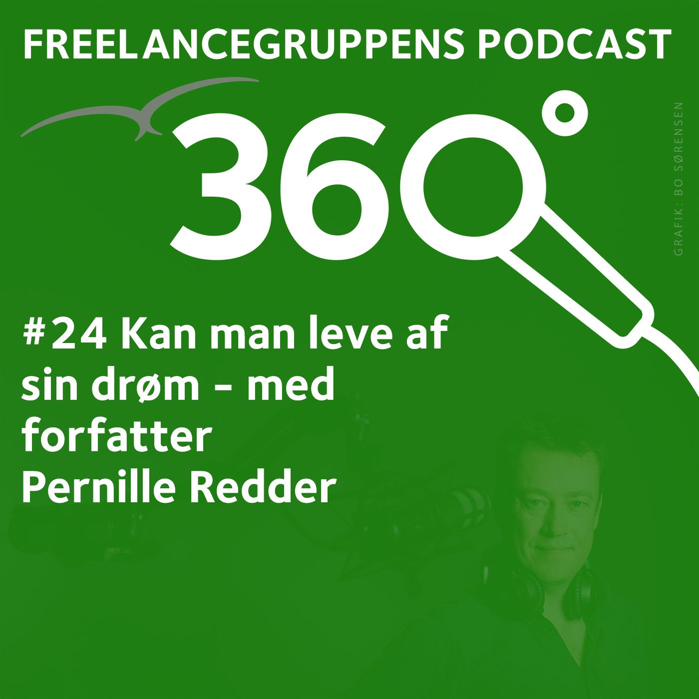 #24 Kan man leve af sin drøm? med forfatter Pernille Redder