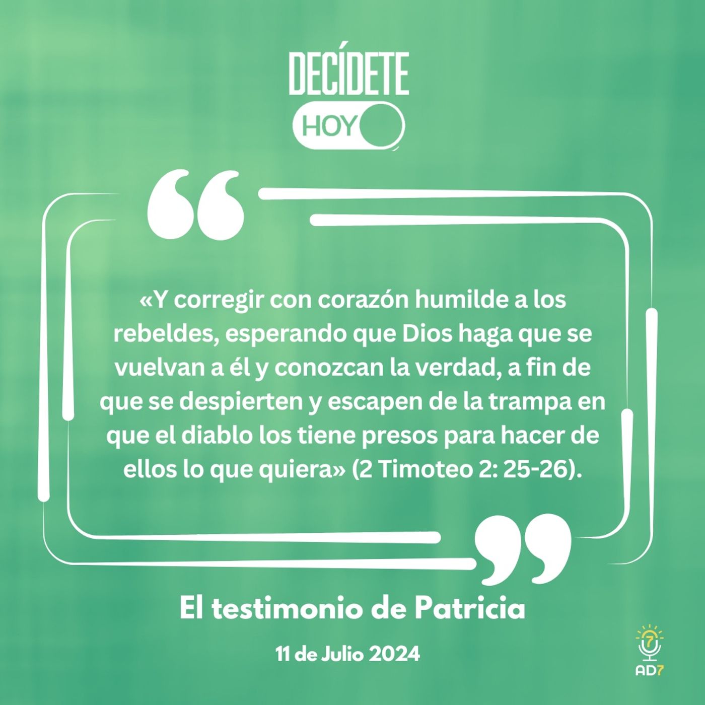 AD7 Devocional - Hoy es Tendencia
