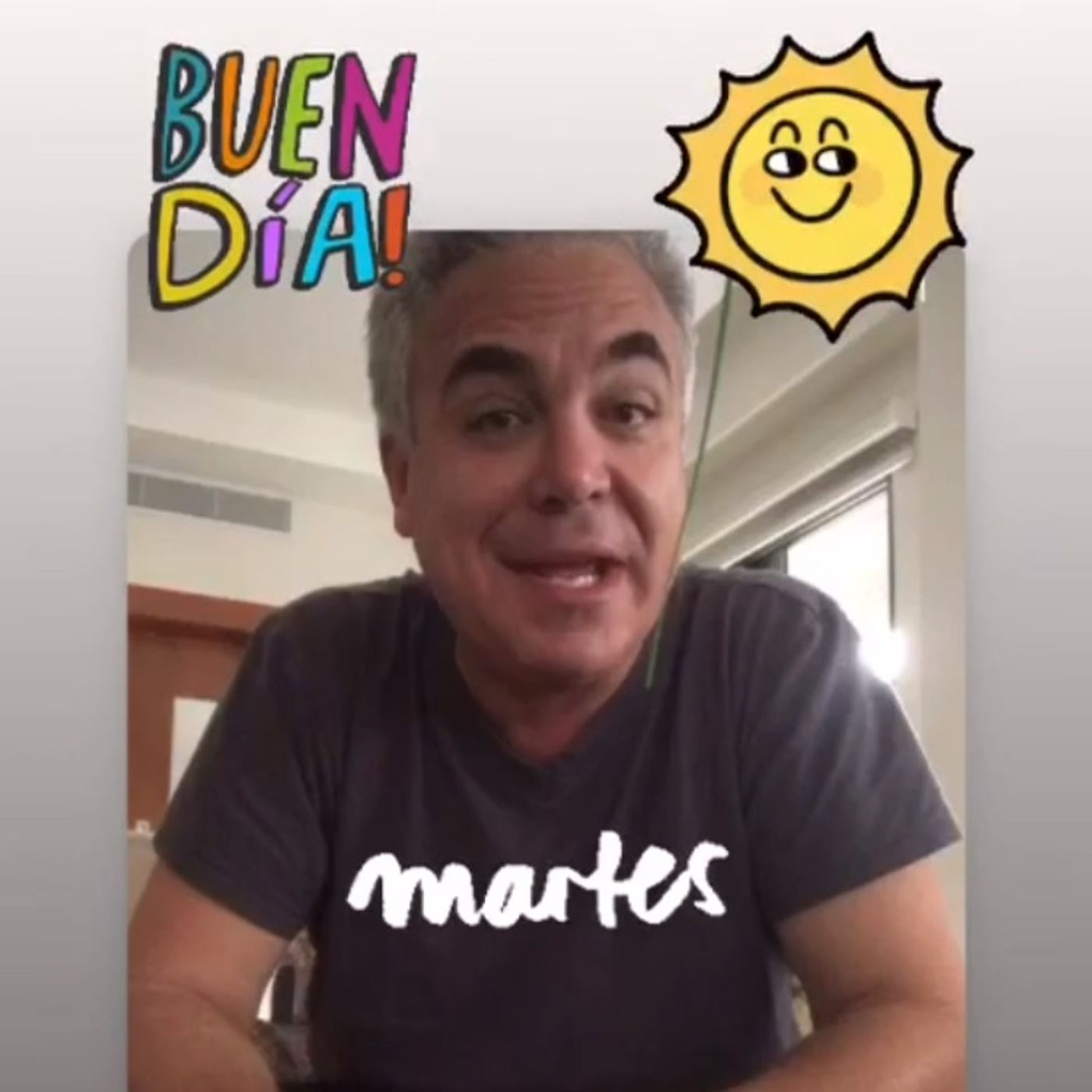 Lavándose... las noticias.