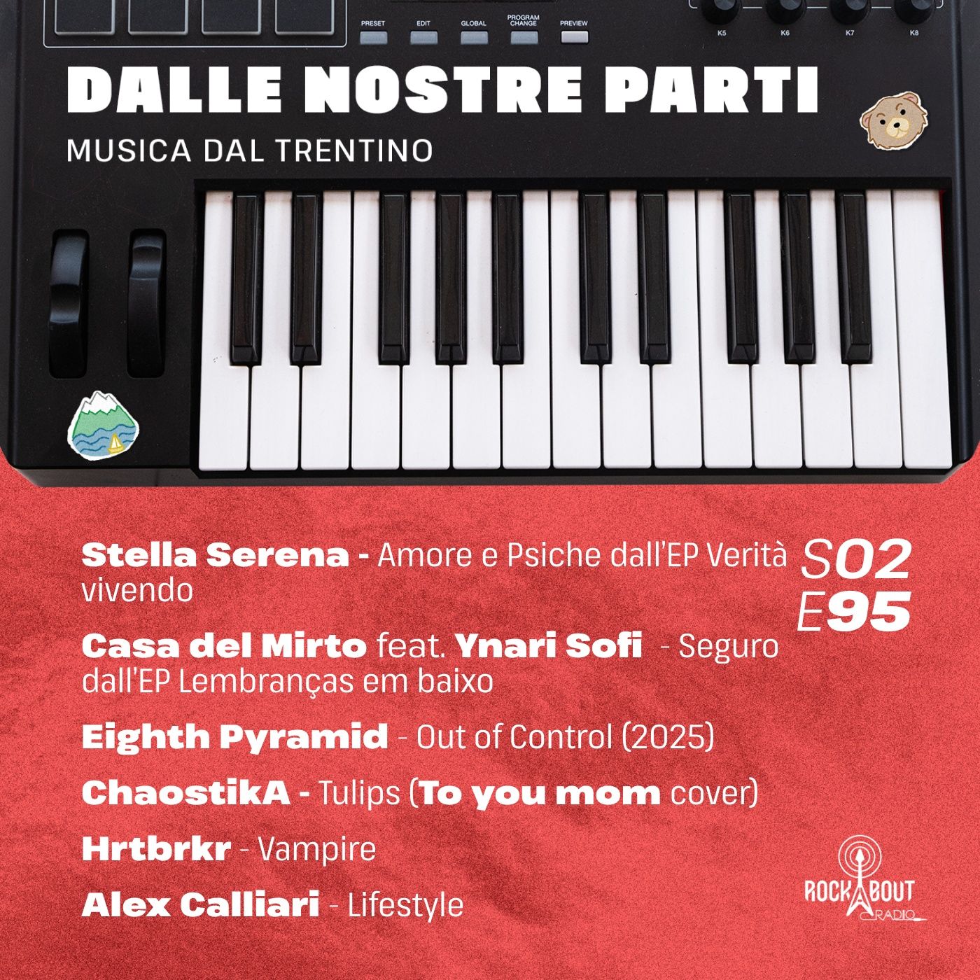 S02E95 - Stella Serena, Casa del Mirto, Eighth Pyramid, ChaostikA, Hrtbrkr e Alex Calliari episode artwork
