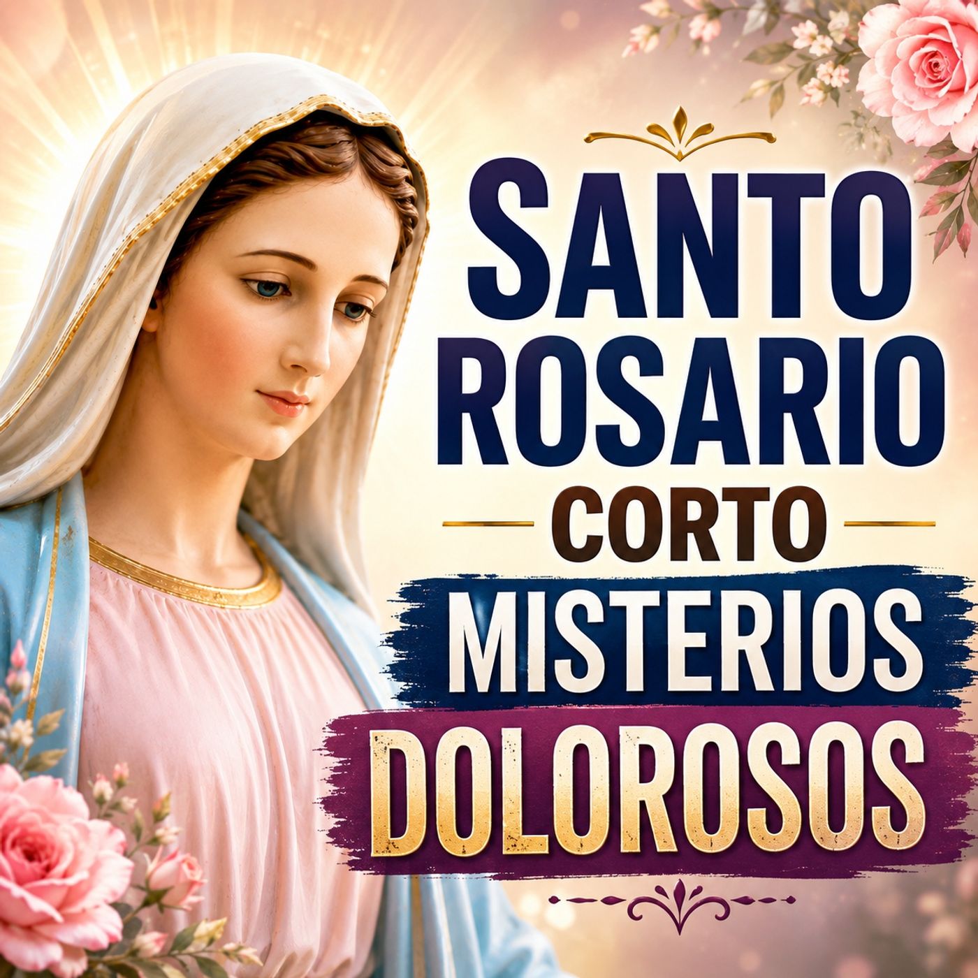 Santo Rosario de Hoy | Misterios Dolorosos por los Enfermos y quienes Sufren