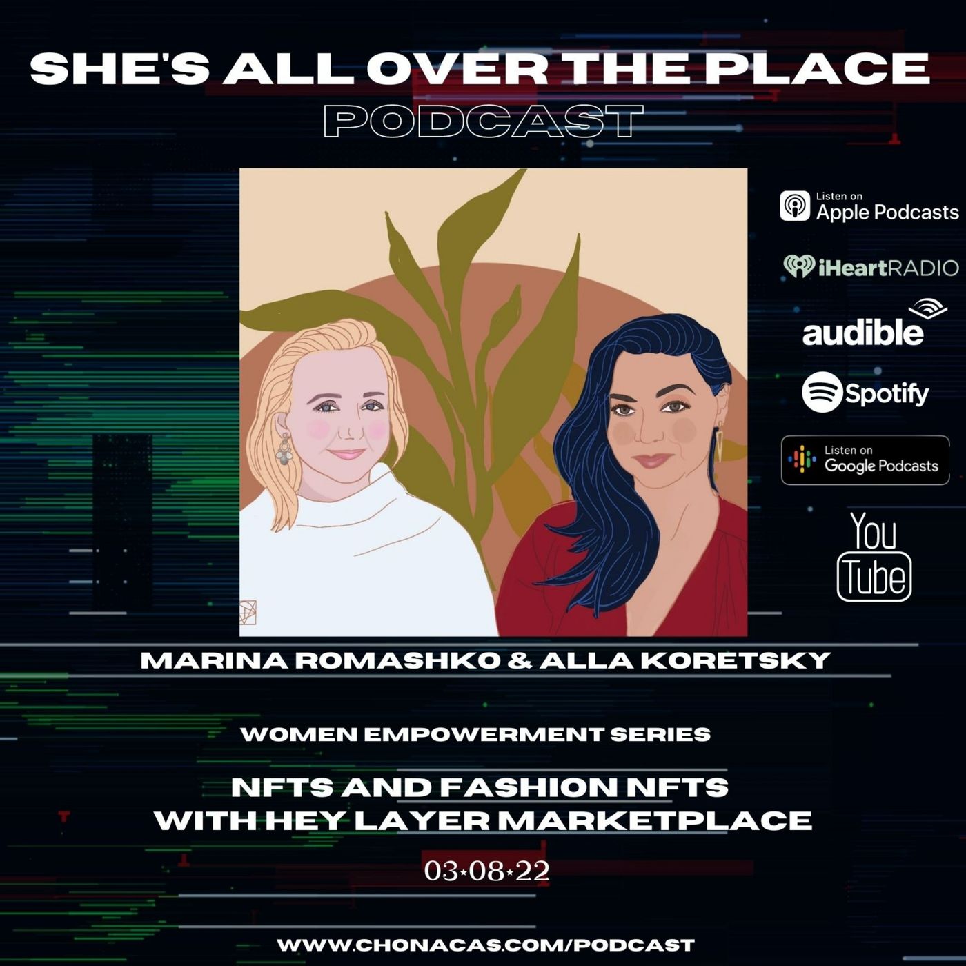NFTs and Fashion NFTs with Hey Layer Marketplace episode artwork