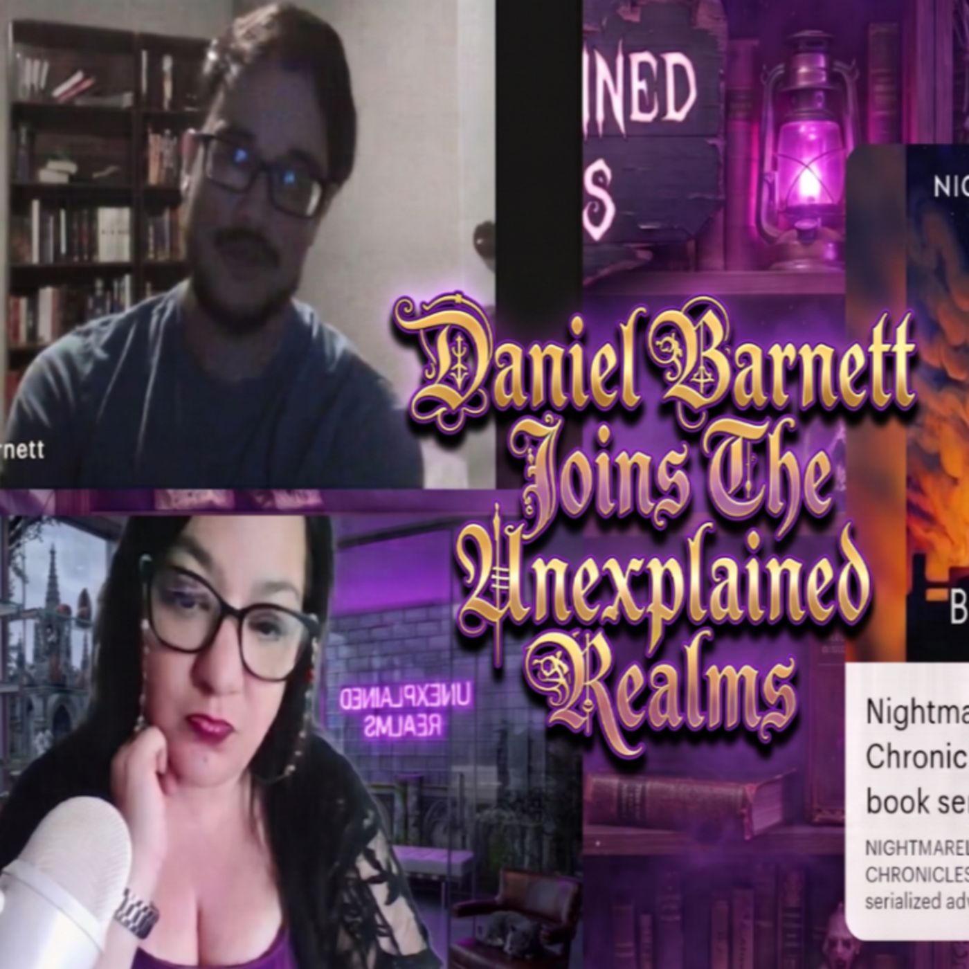 Daniel Barnett on his series The Nightmareland Chronicles episode artwork