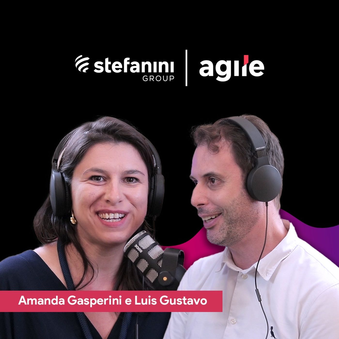 Cobertura Agile Trends Brasil 2024 - Case Premiado - VIVO - Amanda Gasperini e Luiz Gustavo
