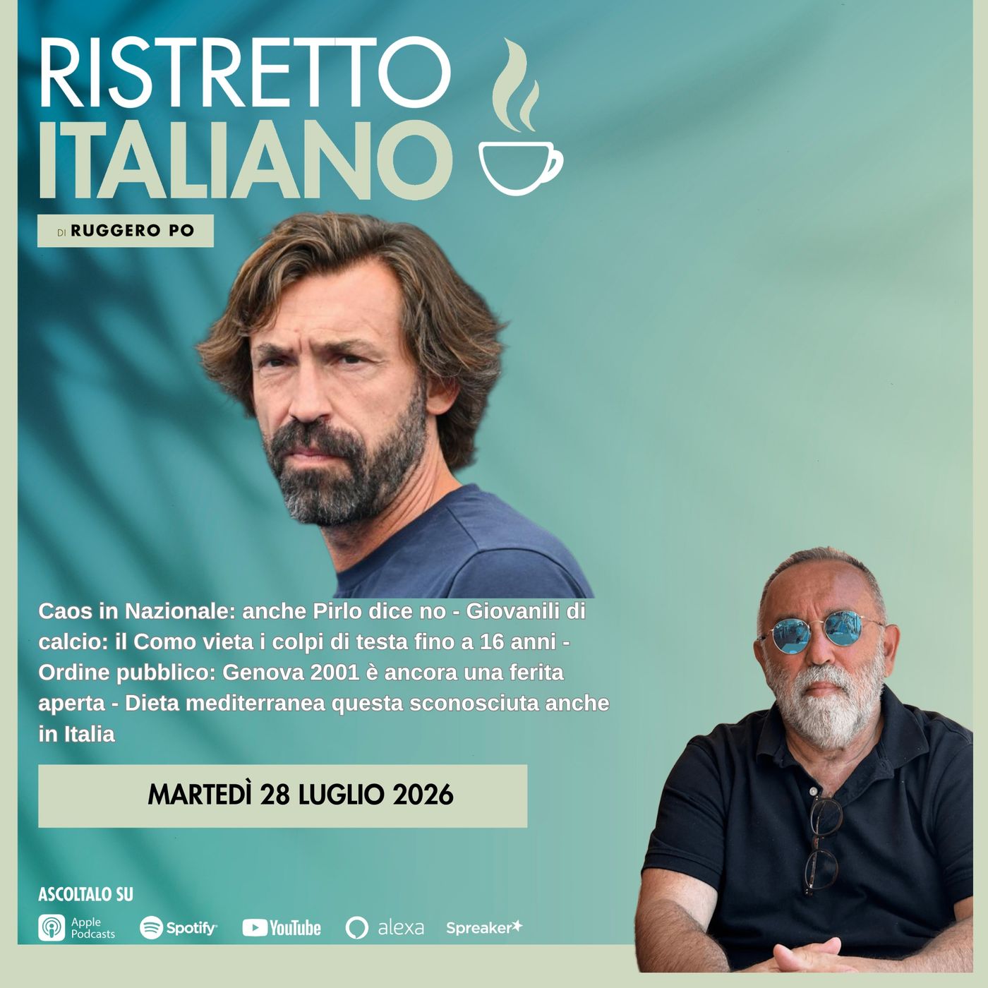 Ristretto Italiano - 28 luglio 2026 episode artwork