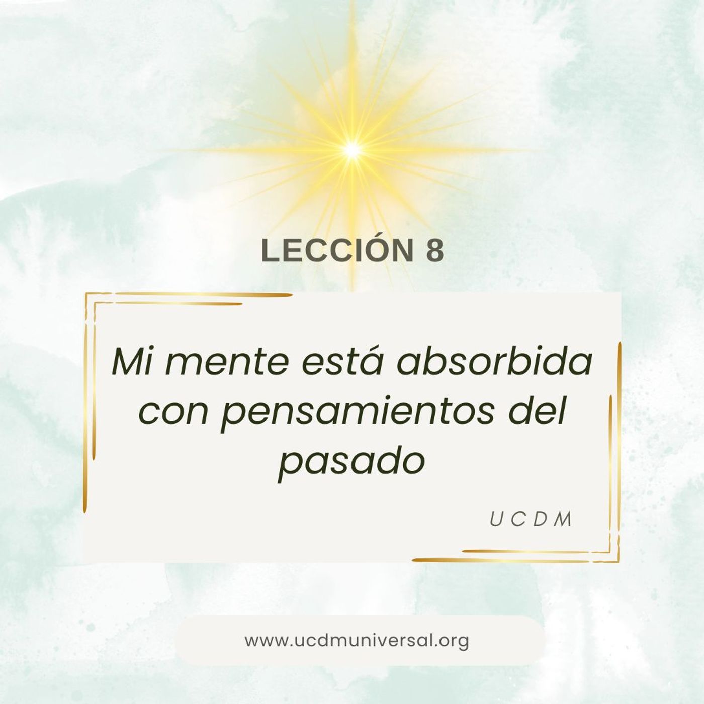 UCDM Universal LECCIÓN DEL DÍA