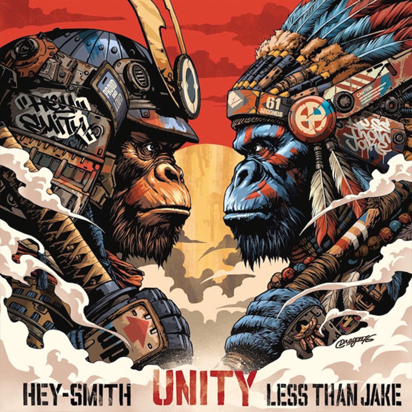 HEY-SMITH、米国スカパンクバンドLess Than JakeとのSplit EP「Unity」リリース決定 episode artwork