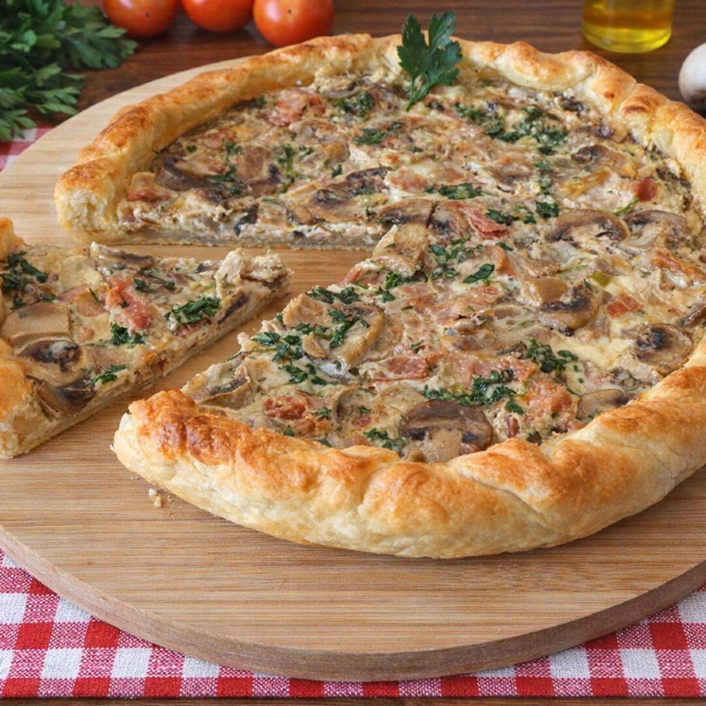 Torta Salata di Sfoglia con Prosciutto e Funghi episode artwork