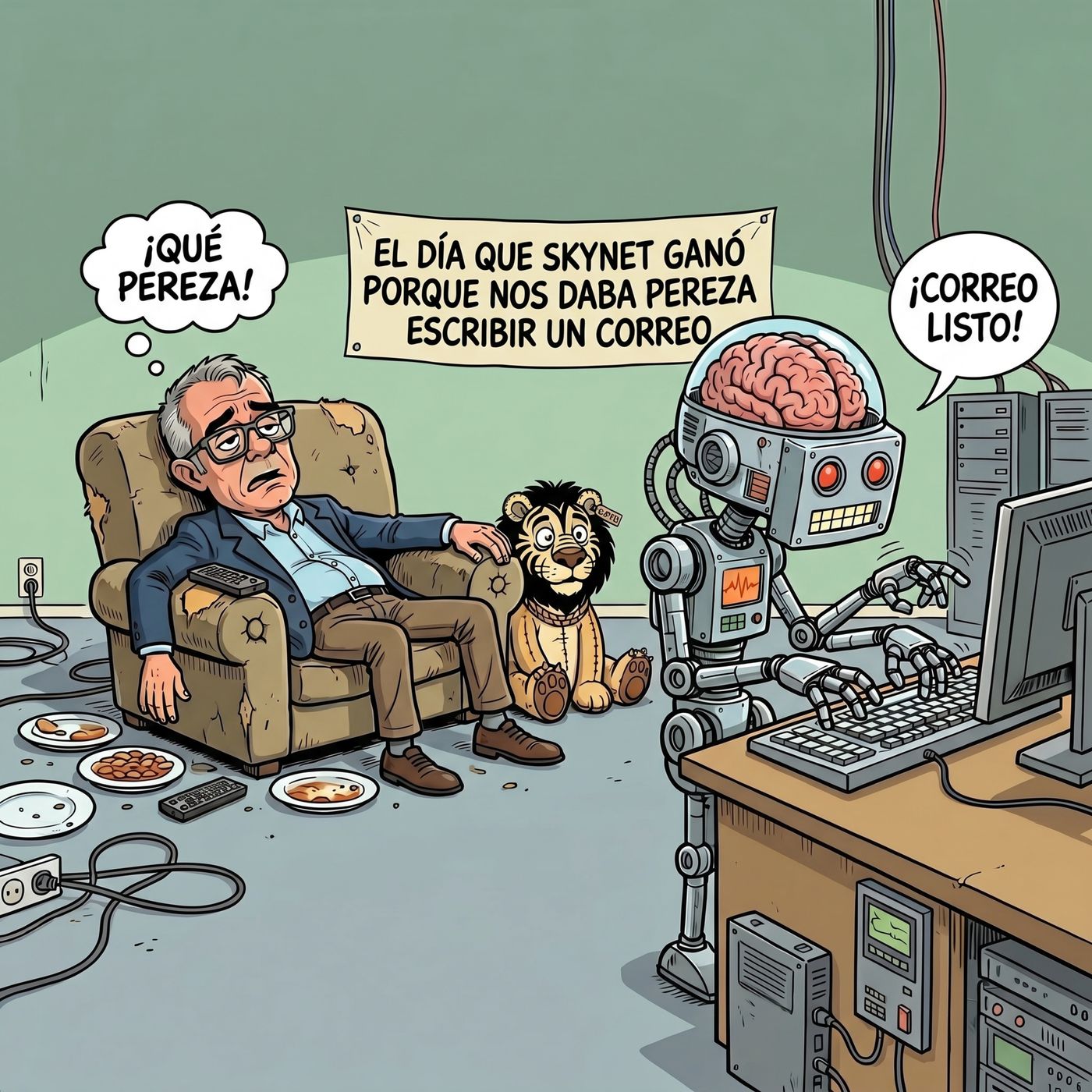El día que Skynet ganó porque nos daba pereza escribir un correo episode artwork