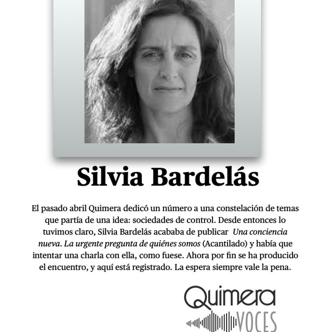 Silvia Bardelás contra las sociedades de control (y otros enemigos de lo humano) episode artwork
