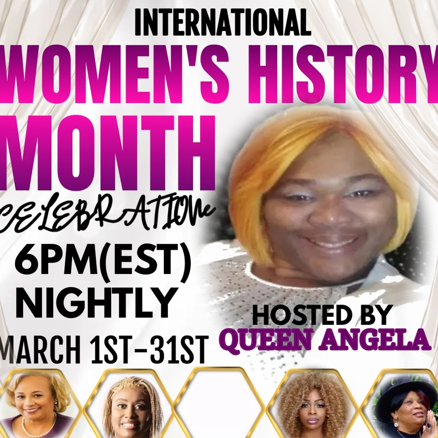 International Women\'s His-Story month|Creating & Leaving A Legacy| Queen ANGELA