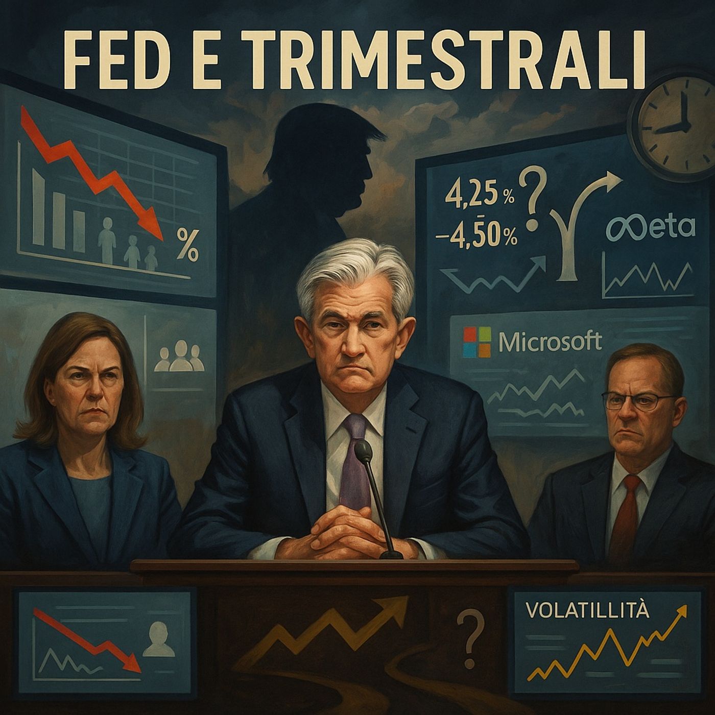 The Deep Dive: Notte da brividi a Wall Street ! Trimestrali tech e Fed nel caos totale !!! Analisi e dibattito aperto tra esperti.