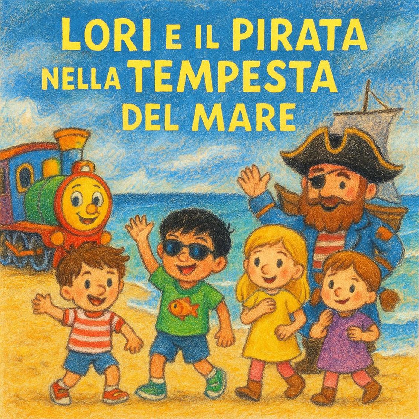 Lori e il Pirata nella Tempesta del Mare