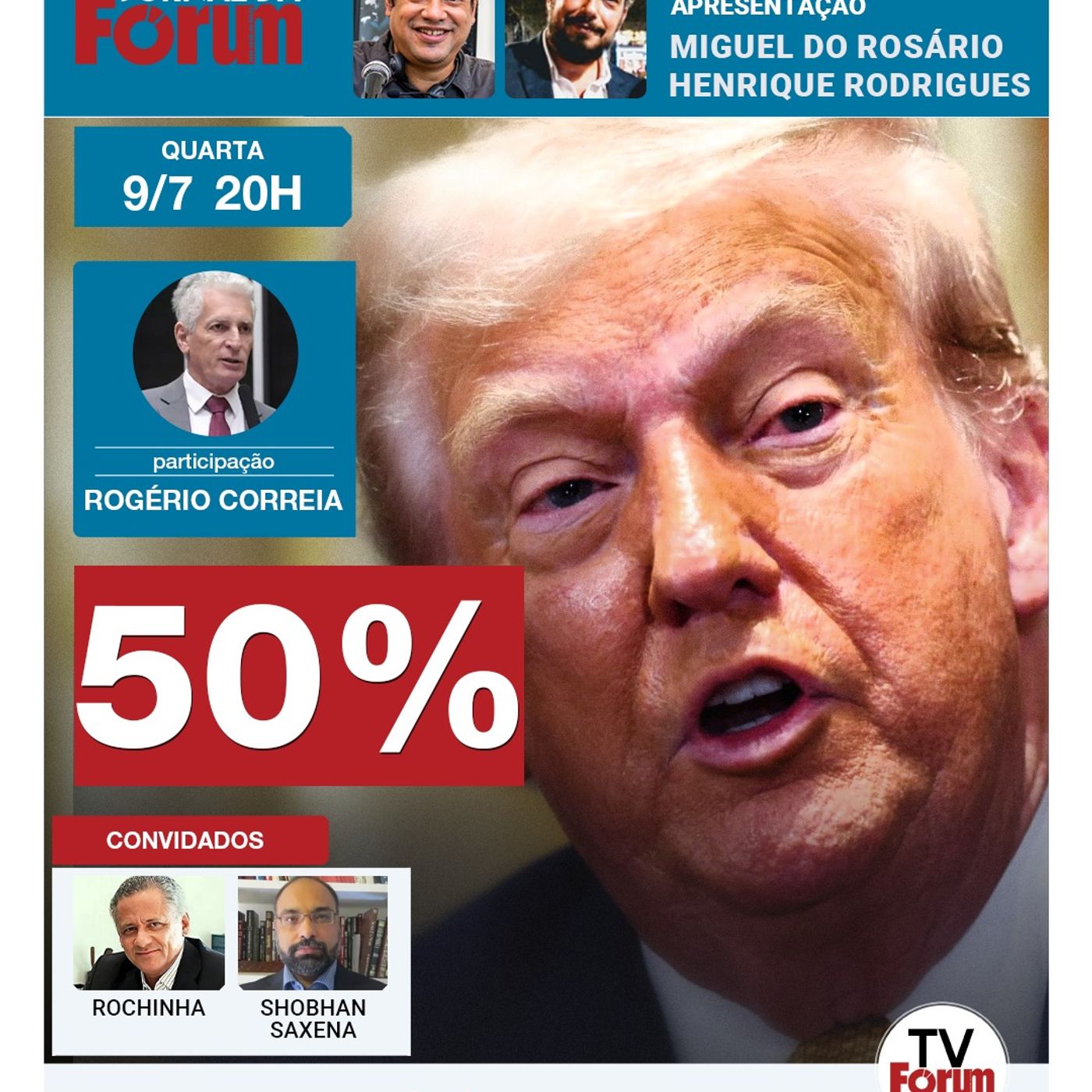 Trump atende Bolsonaro e declara guerra comercial contra o Brasil | 09.07.25 episode artwork