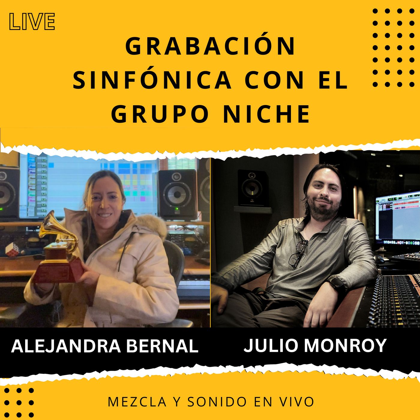 Grabación sinfónica con El Grupo Niche - Conversamos con Alejandra Bernal episode artwork