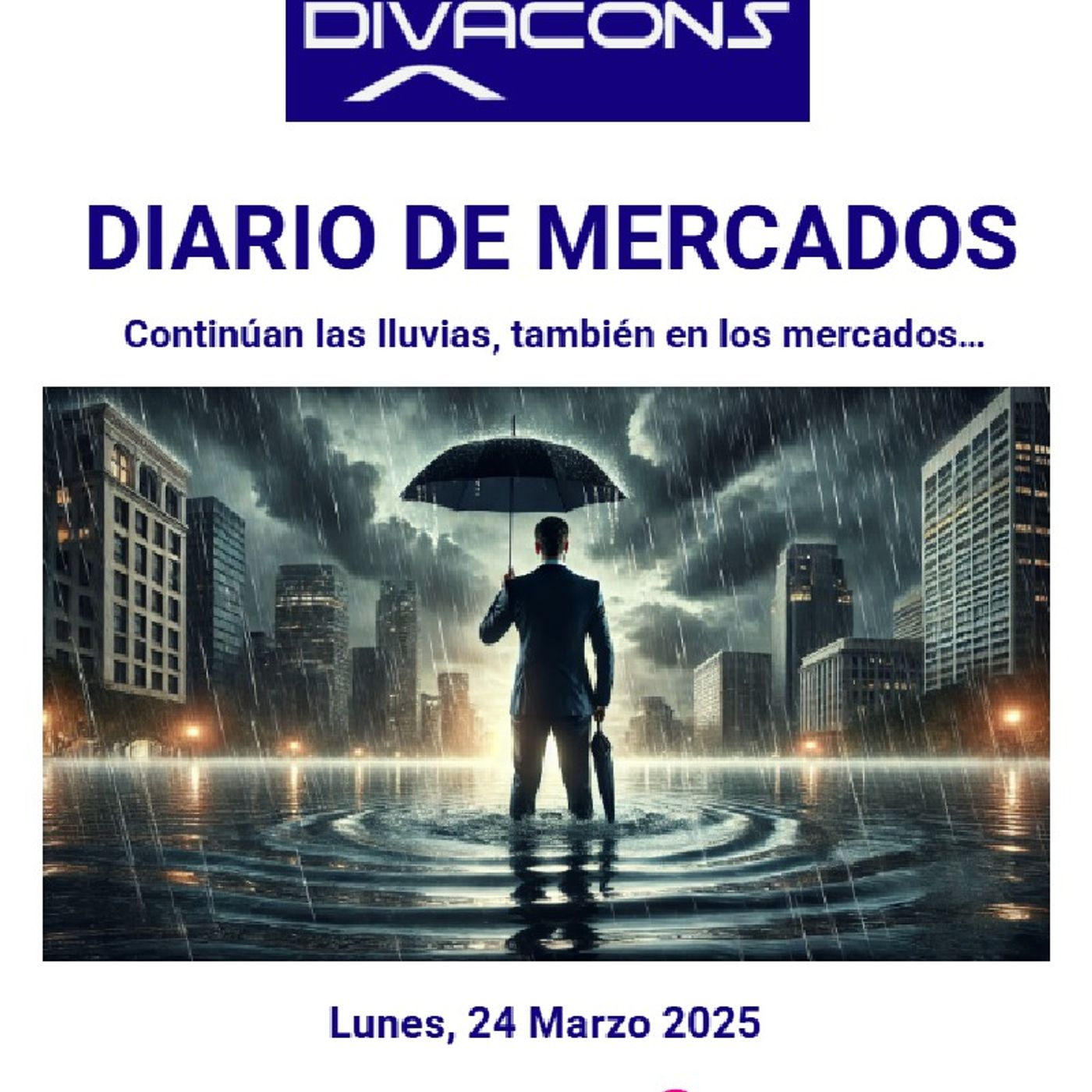 PODCAST en abierto DIARIO DE MERCADOS Lunes 24 Marzo 2025 episode artwork