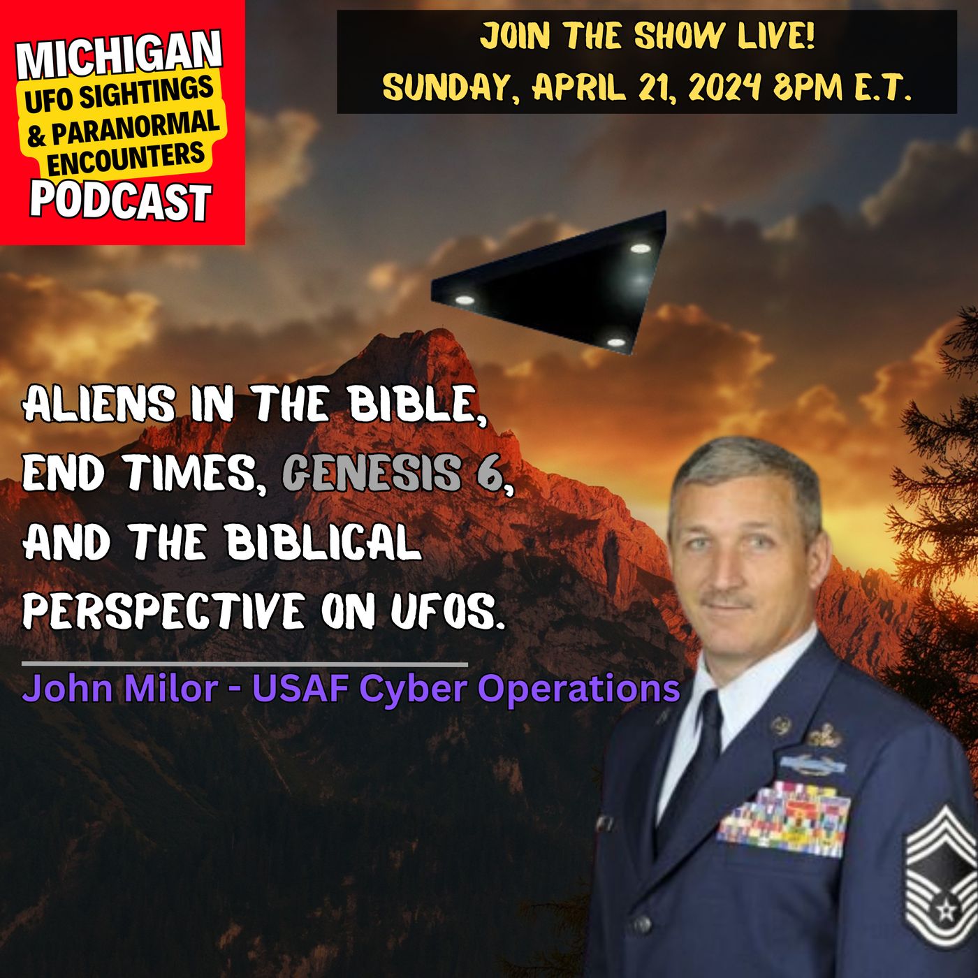 Michigan UFO Sightings And Paranormal Encounters Podcast