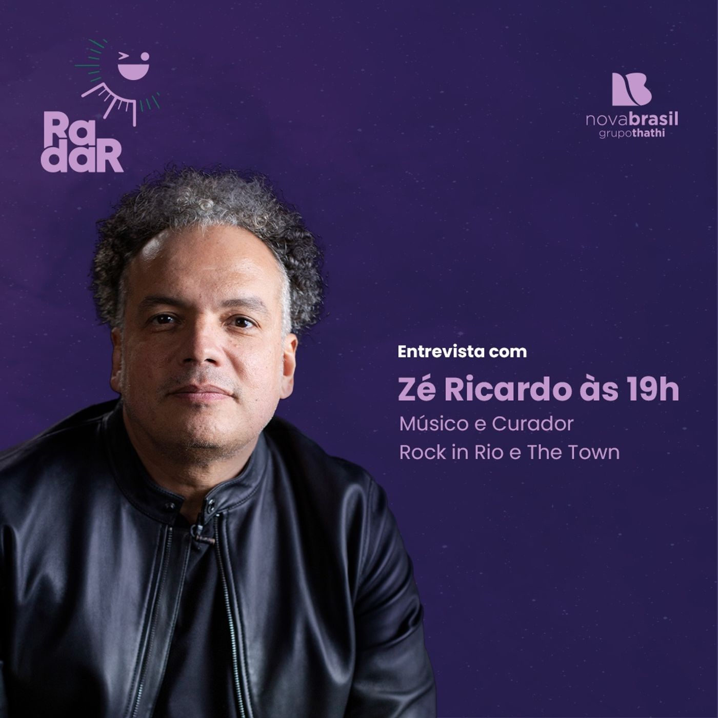 RadarCast com Zé Ricardo, músico e curador cultural dos festival Rock in Rio e The Town episode artwork