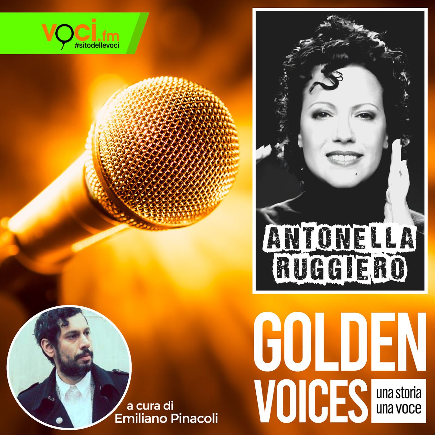GOLDEN VOICES: Antonella Ruggiero - clicca play e ascolta il podcast episode artwork