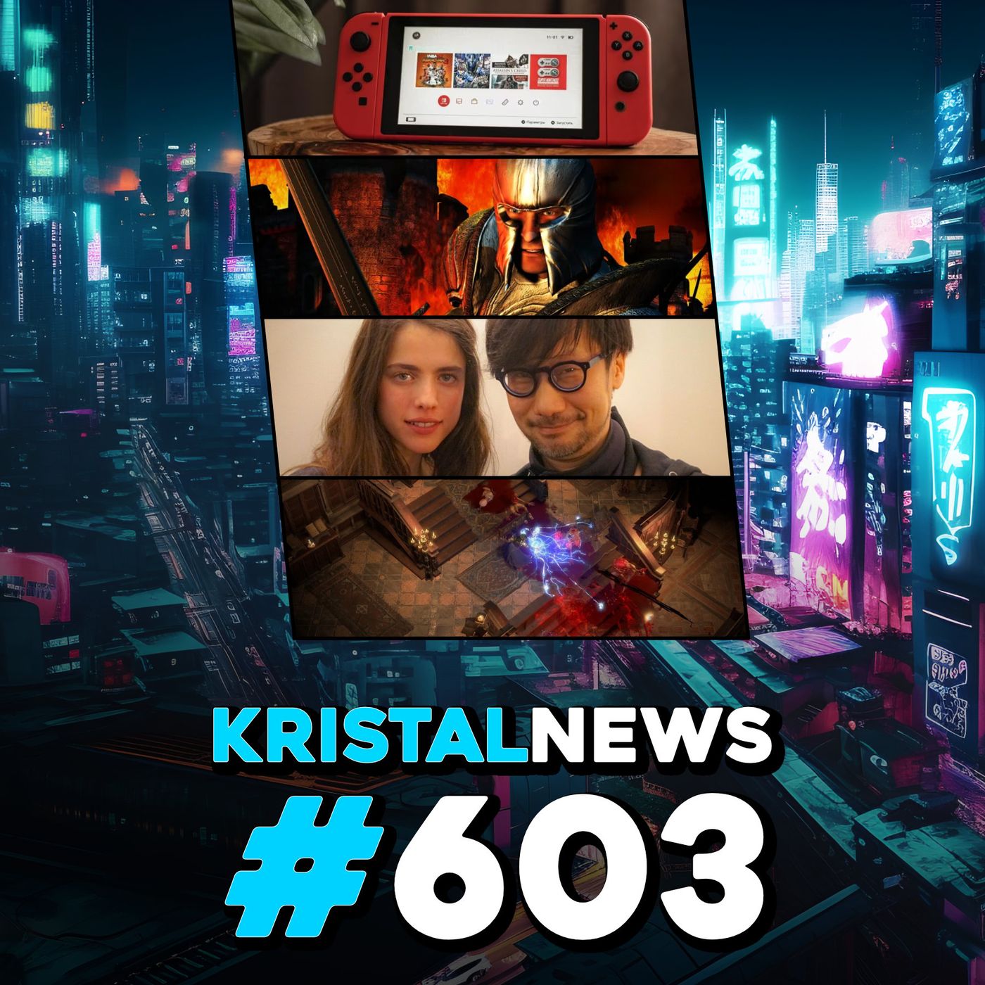 SWITCH 2, un VERO LEAK?! | Un REMAKE INATTESO! | KOJIMA, OVERDOSE in ARRIVO? ▶ #KristalNews 604 episode artwork