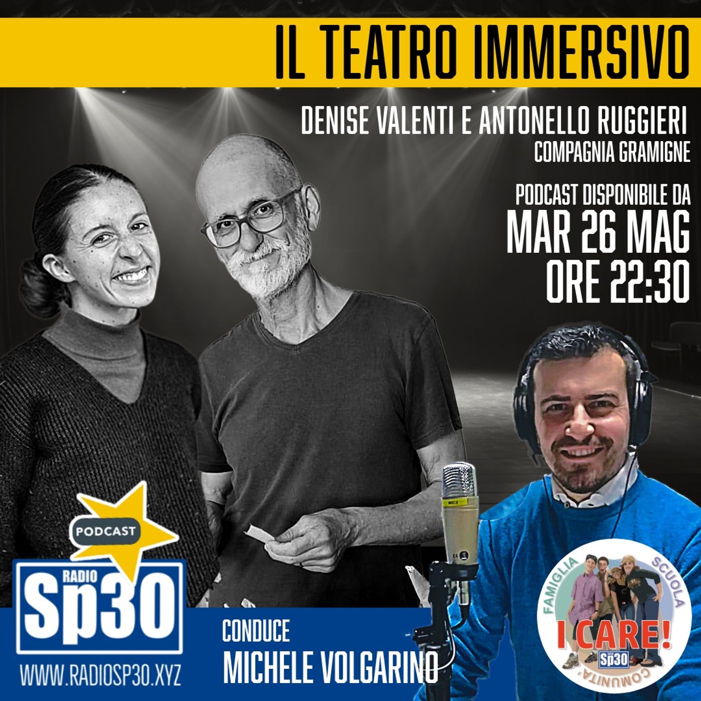 #ICARE -  Il Teatro immersivo - Denise Valenti e Antonello Ruggieri episode artwork