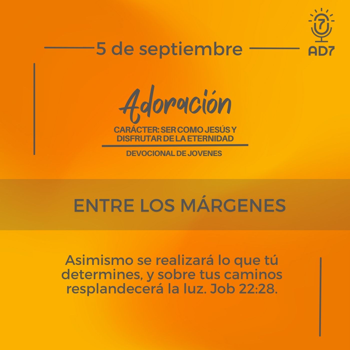 AD7 Devocional - Diferente / Inverso