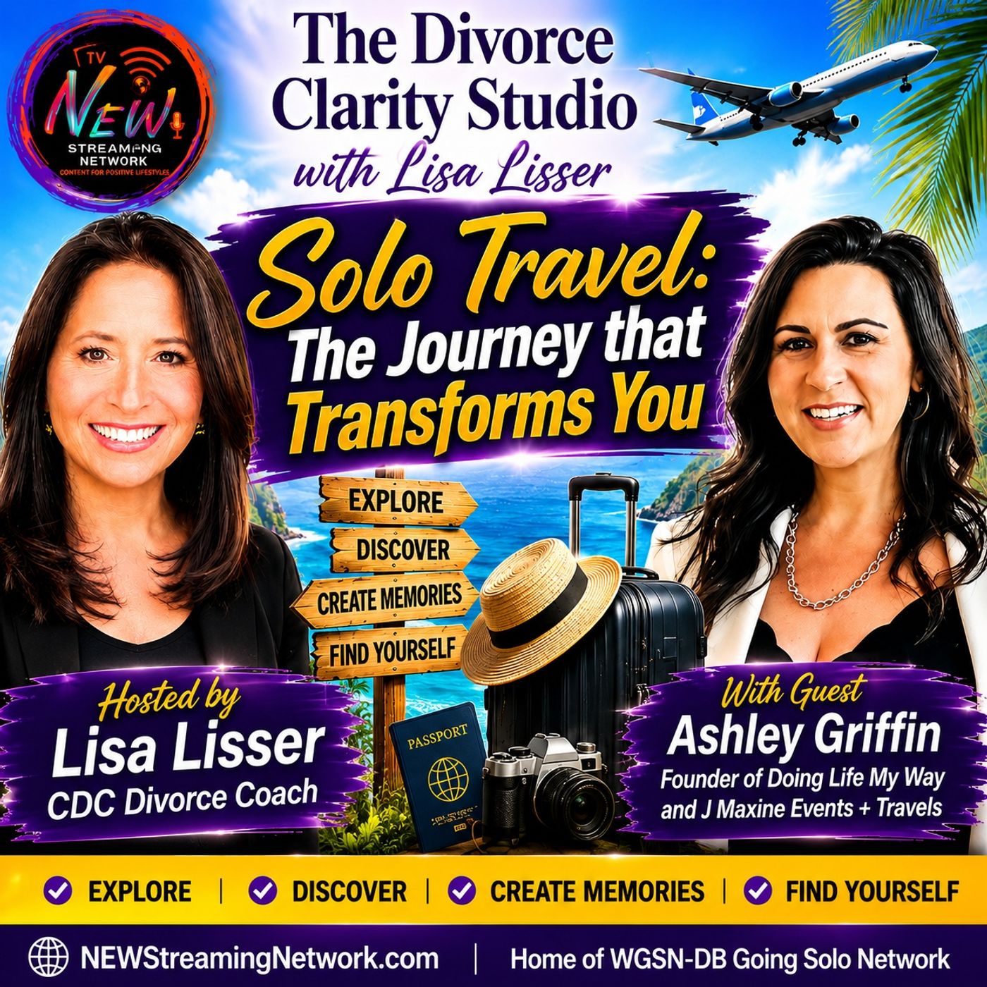 Solo Travel The Journey That Transforms You Guest Ashley Griffin episode artwork