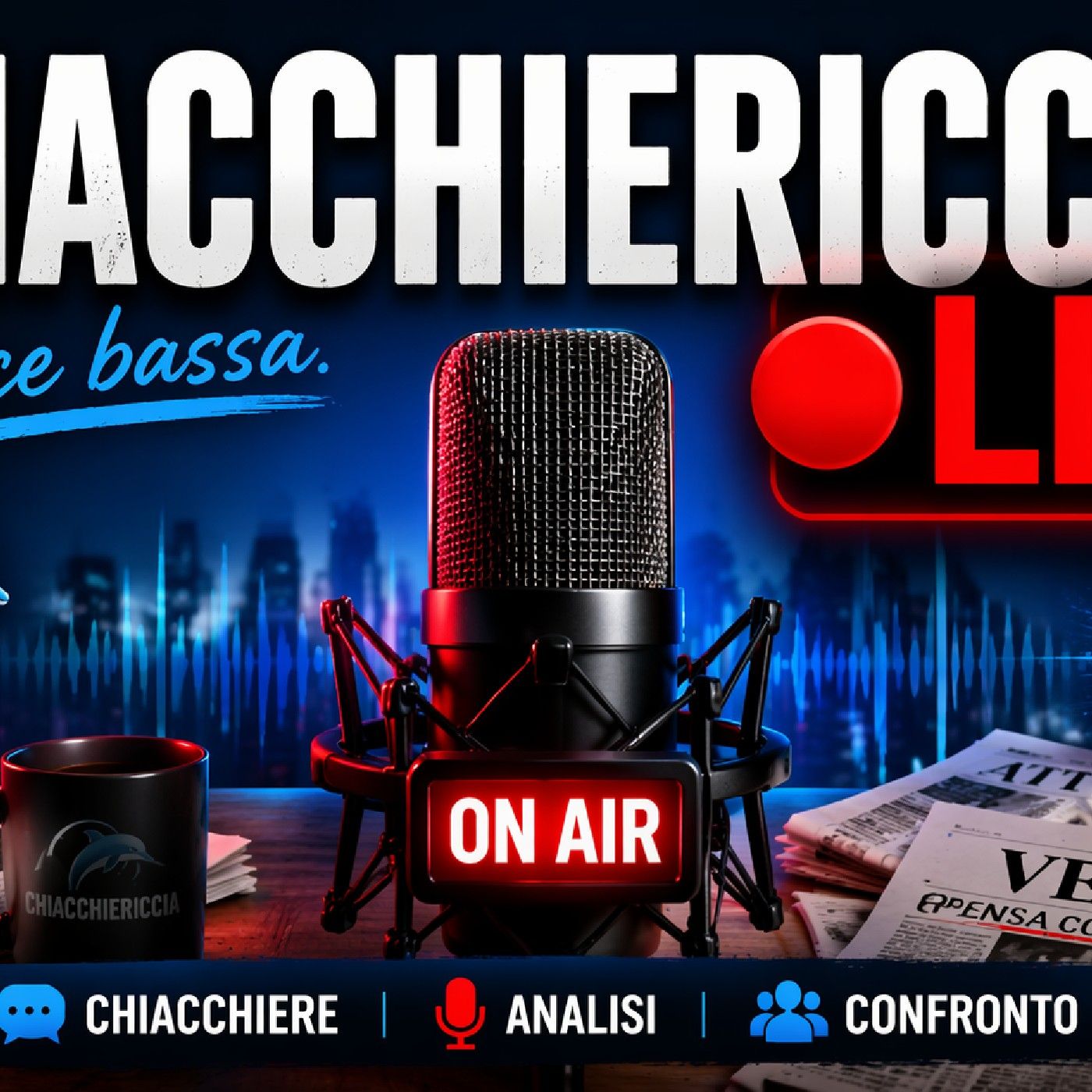 🔴CHIACCHIERICCIA  lIvE  Carrarese-Pescara Calcio episode artwork