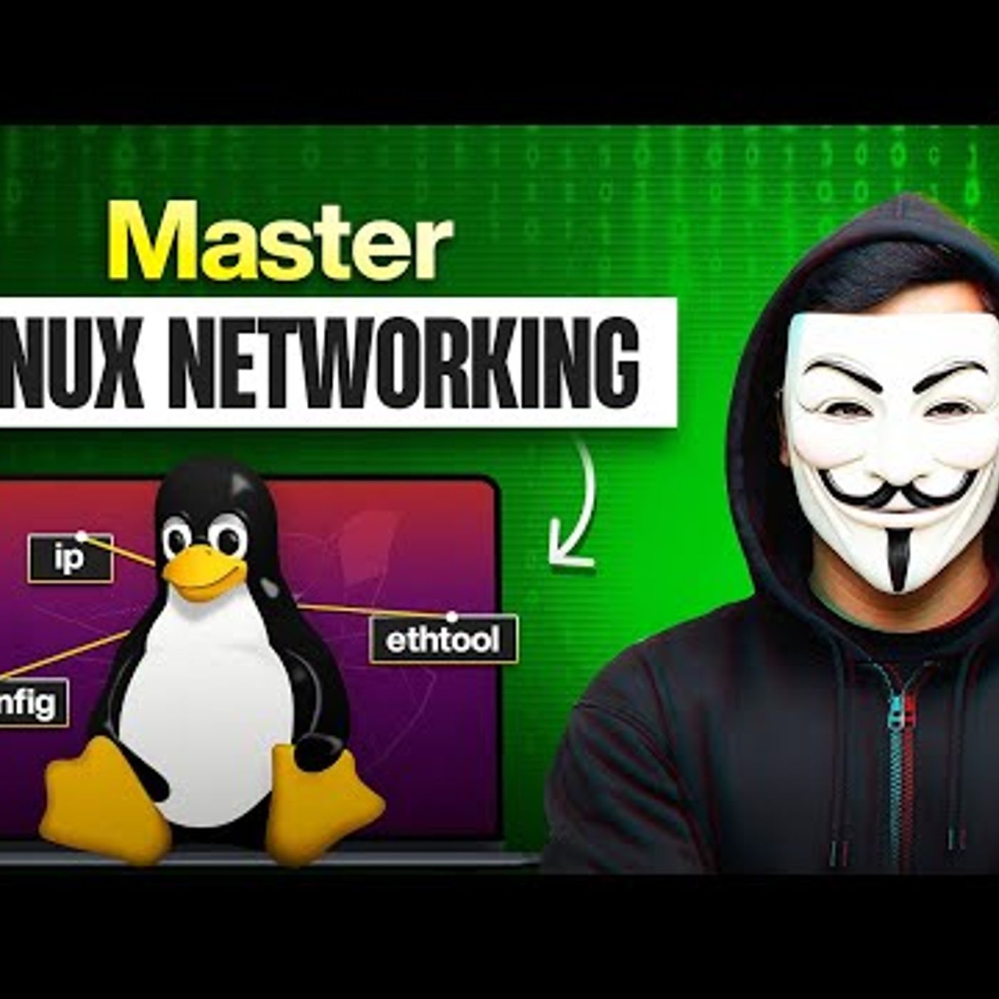 Master Network Interfaces: ifconfig, ip, ethtool (Linux Basics) episode artwork