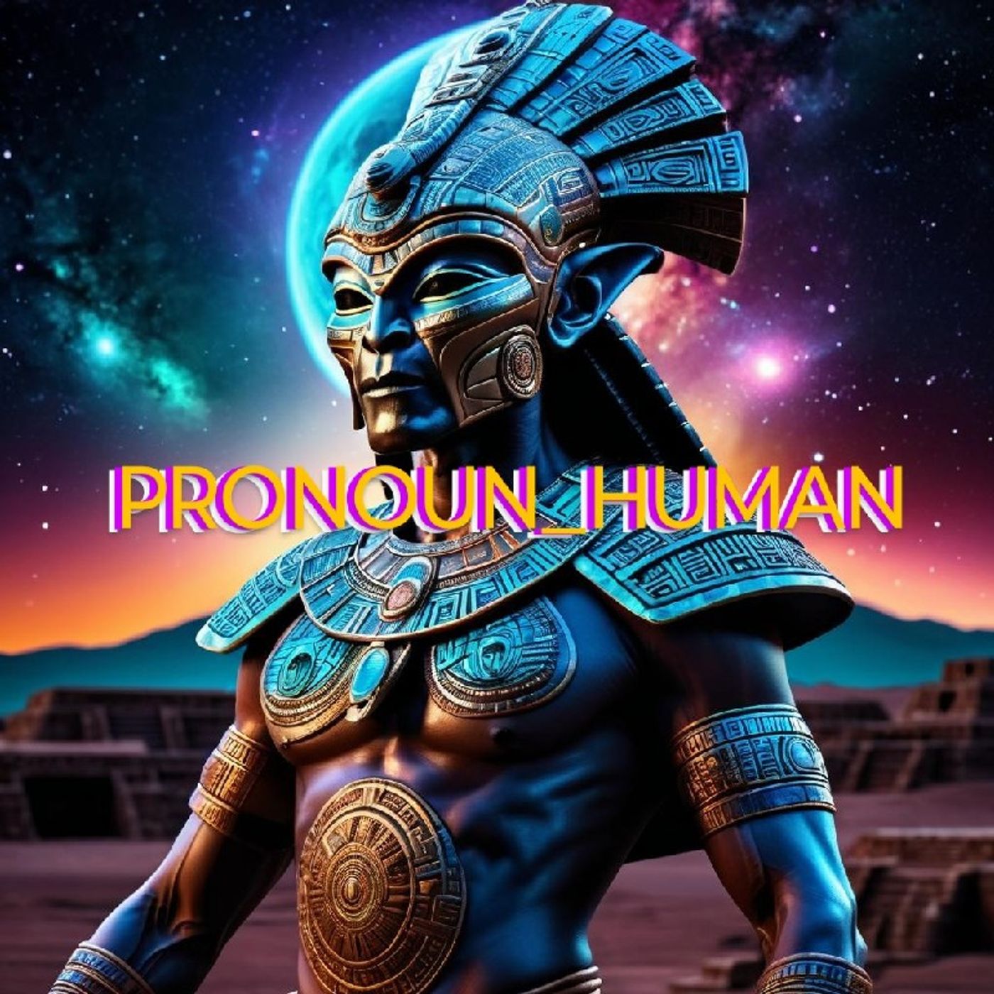 PRINOUN_HUMAN #23 (MOON APOCALYPTO, DOODLE BEAR U.S.A. & MK ULTRAGRAM) episode artwork