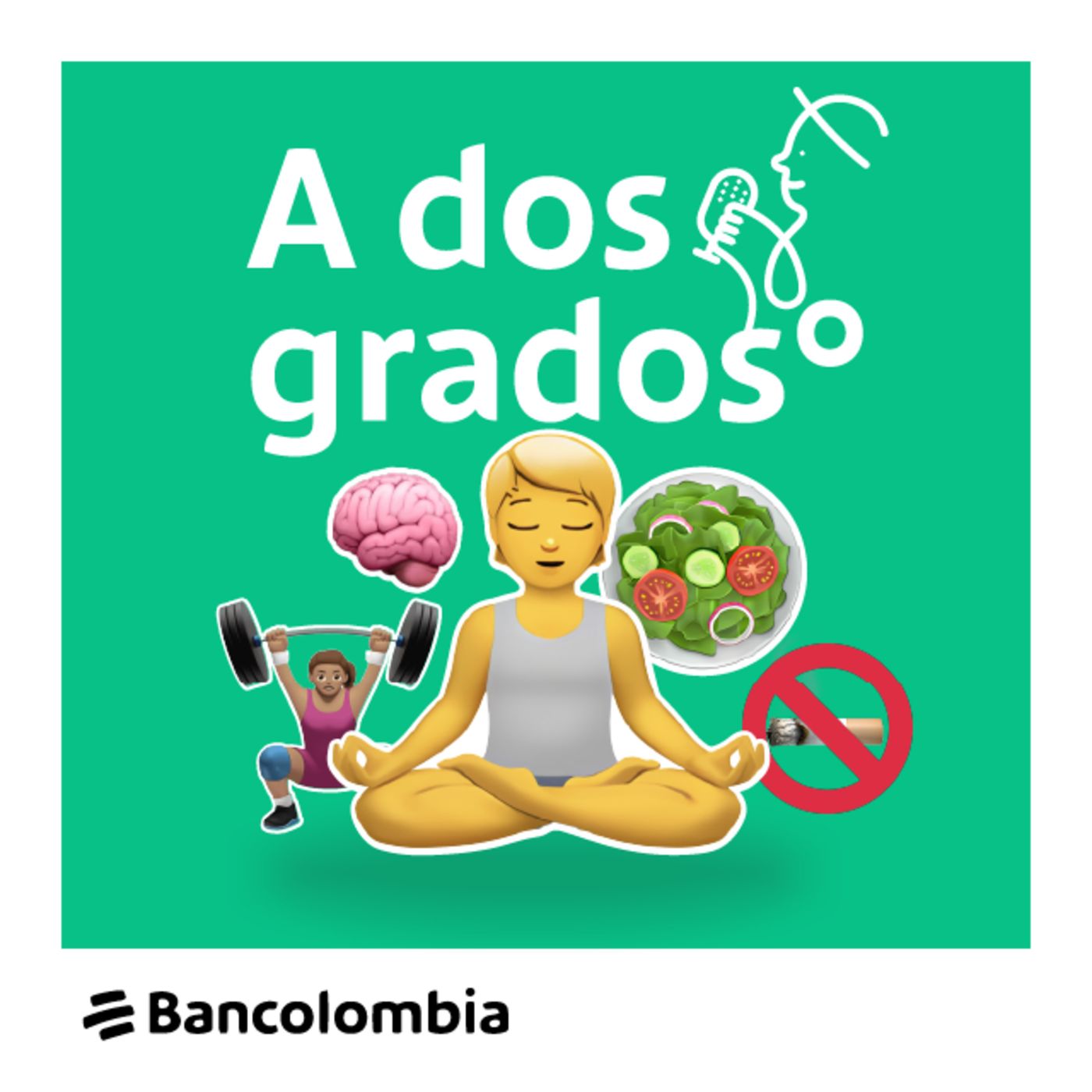 A dos grados