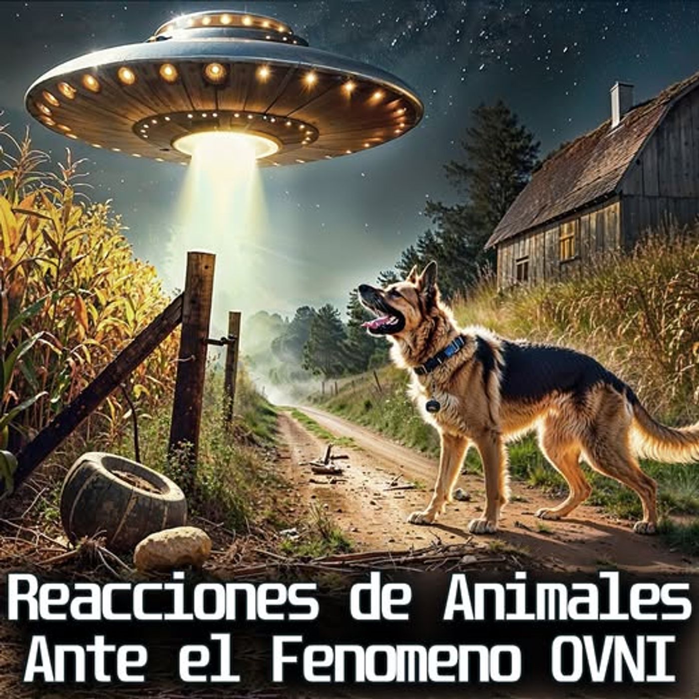 El PASTOR Alemán que Enfrento a un OVNI - Por que los Animales Reaccionan así ante ELLOS